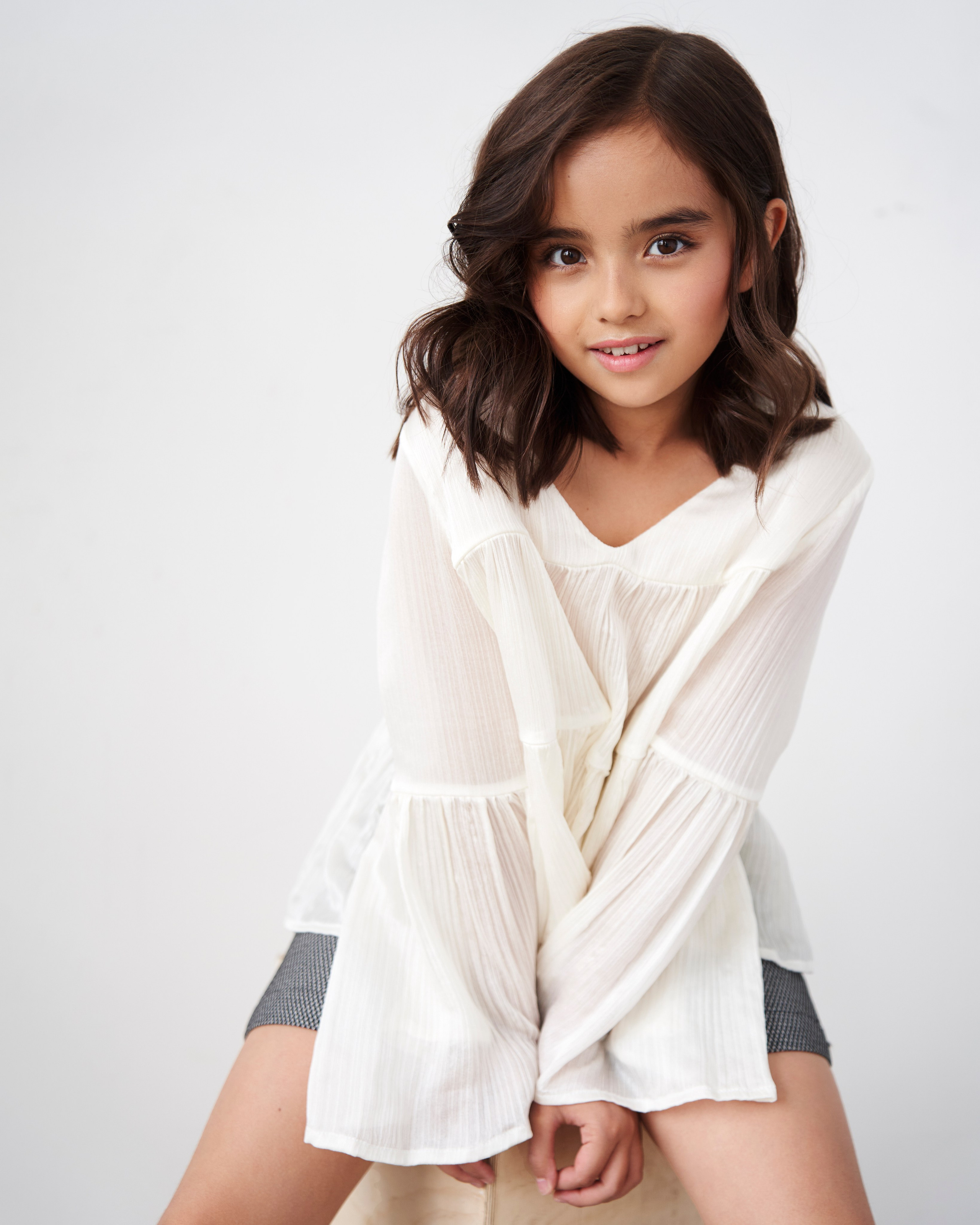 Девочки (модельное портфолио). Семейный и детский фотограф в Москве Лара Клунная