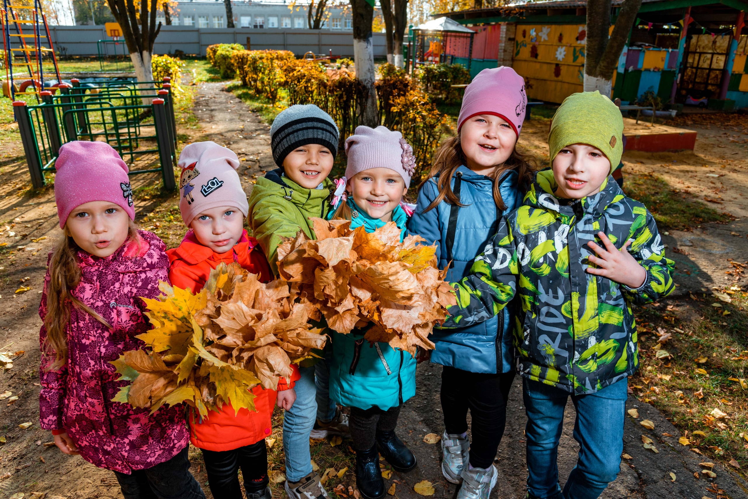Золотая осень в детском саду. Выпускной альбом