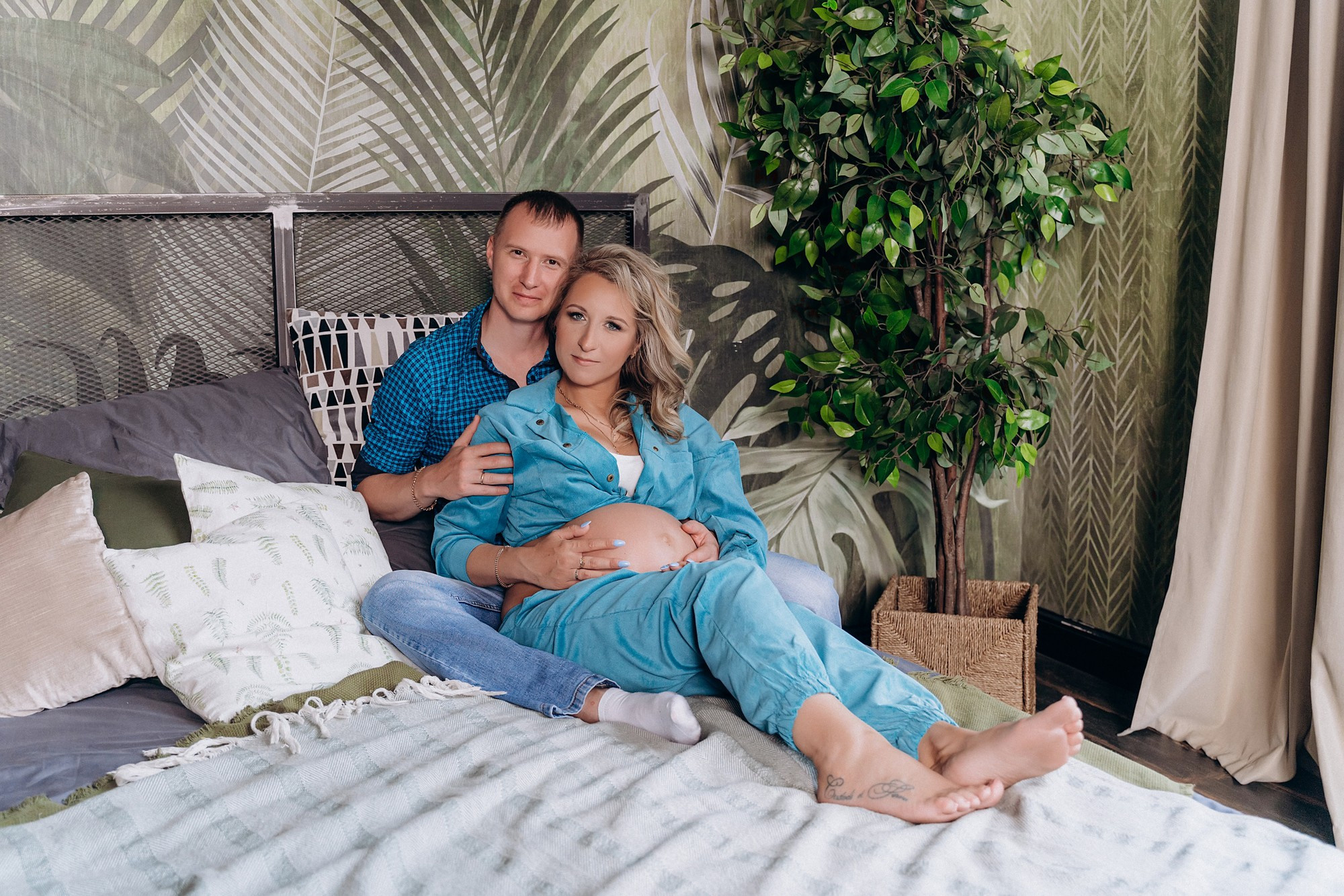 Фотосессия беременности с мужем спб