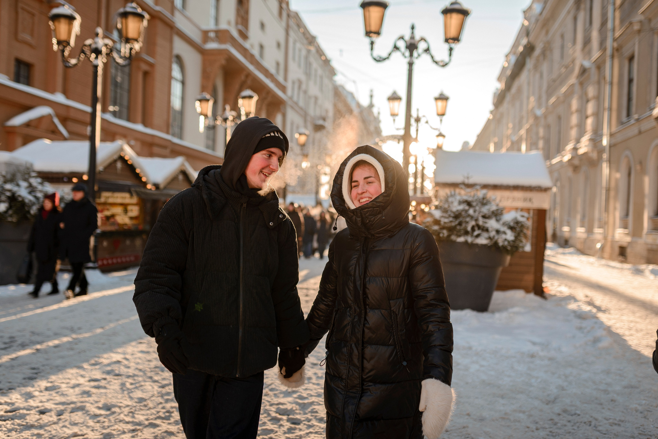 Зимняя прогулка. Семейный и детский фотограф в Санкт-Петербурге Городнова Татьяна