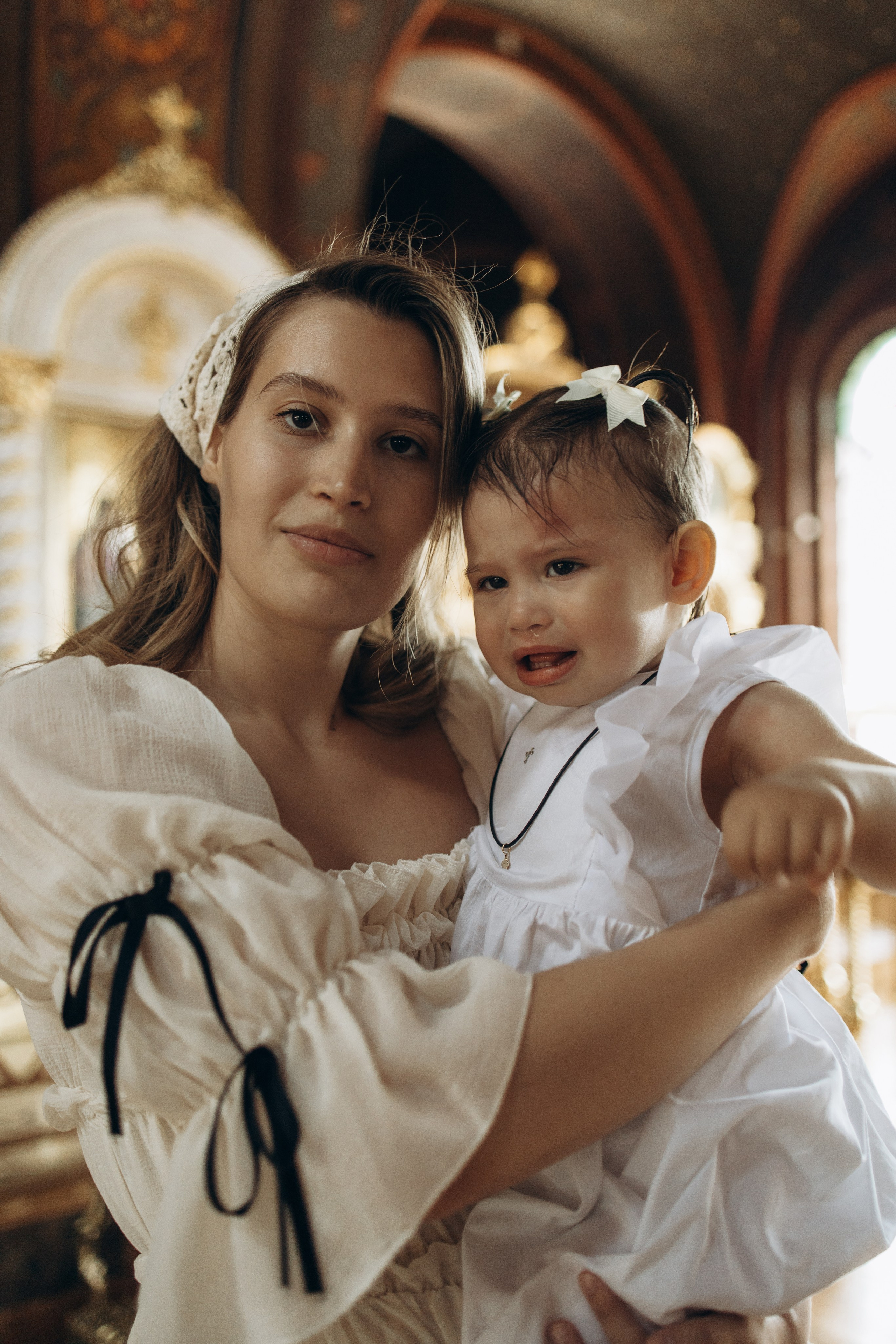 Крещение Стефании. Самый теплый фотограф в Краснодаре Рябоконь Ксения