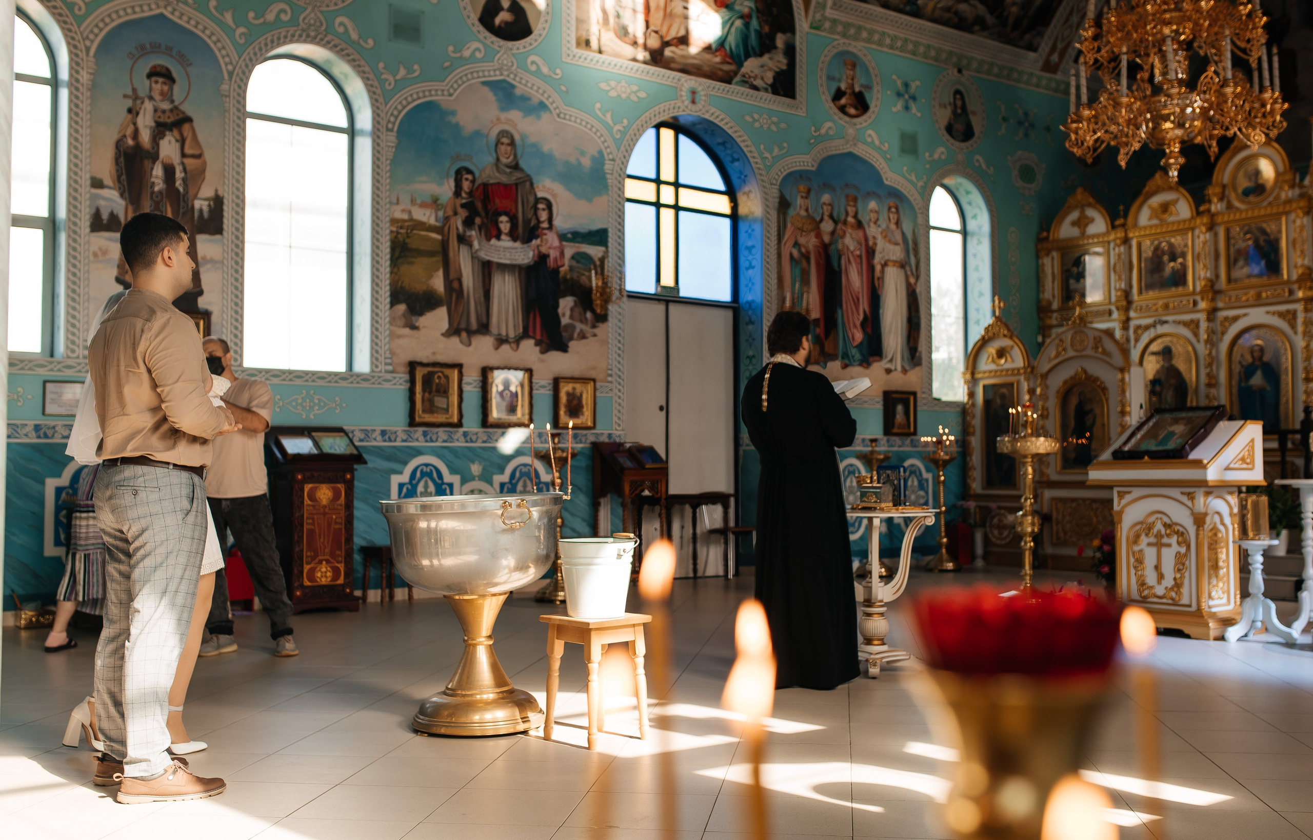 Таинство крещения. Семейный и детский фотограф в Краснодарском крае Буланович Виктория