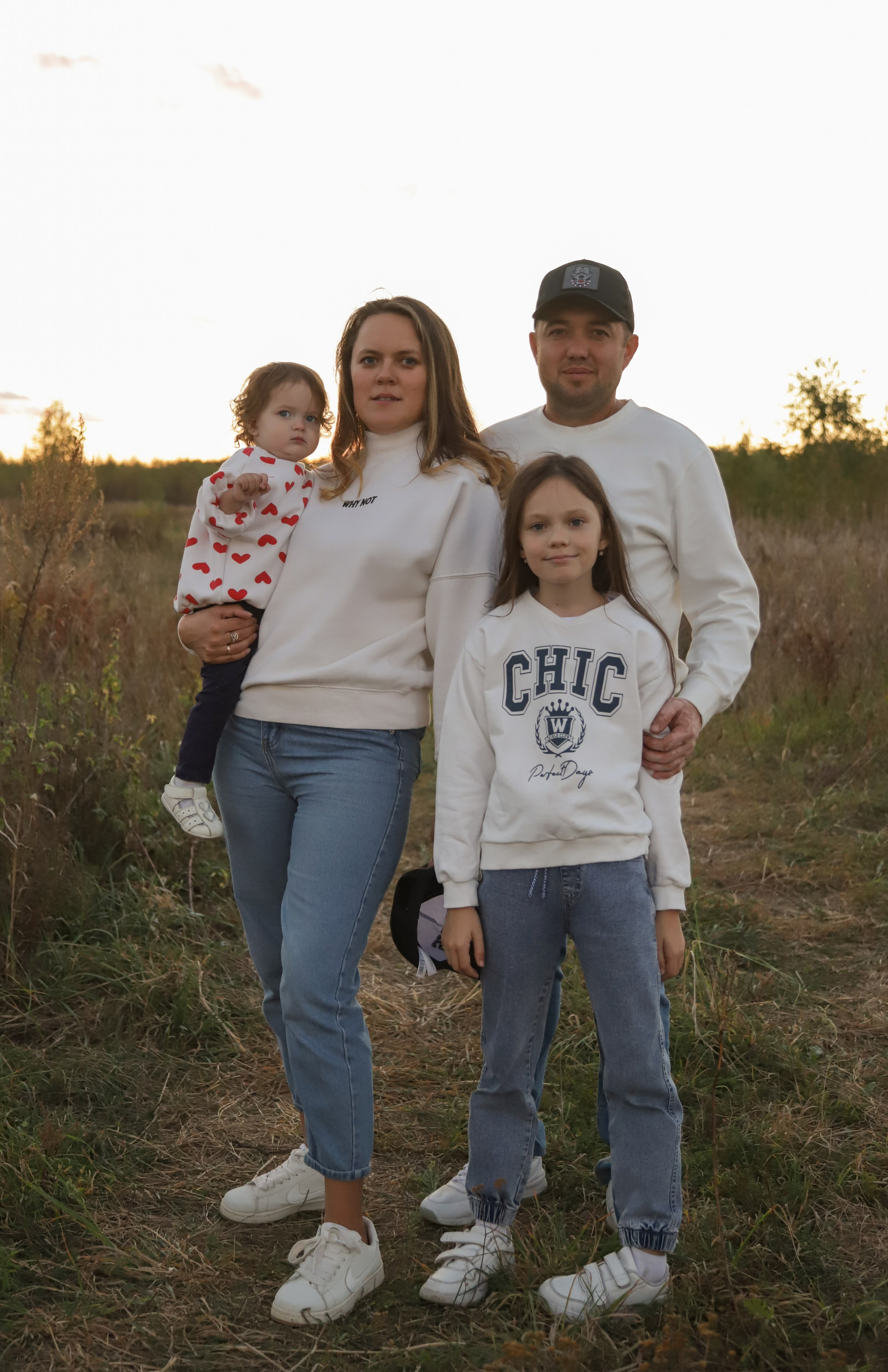 Семейная фотосессия на закате. Диана Николаева — фотограф город Балашиха