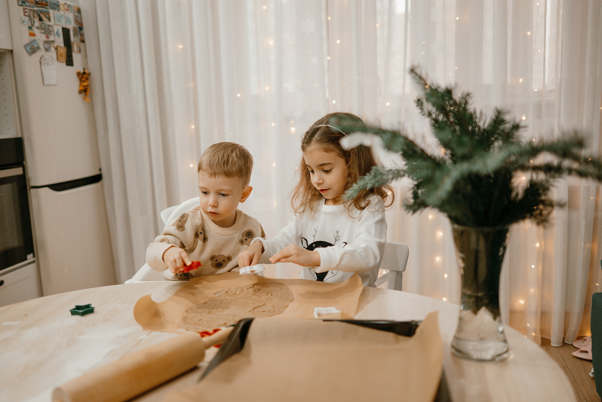 Домашняя новогодняя история. Свадебный и семейный фотограф в Ростове-на-Дону Алина Астахова