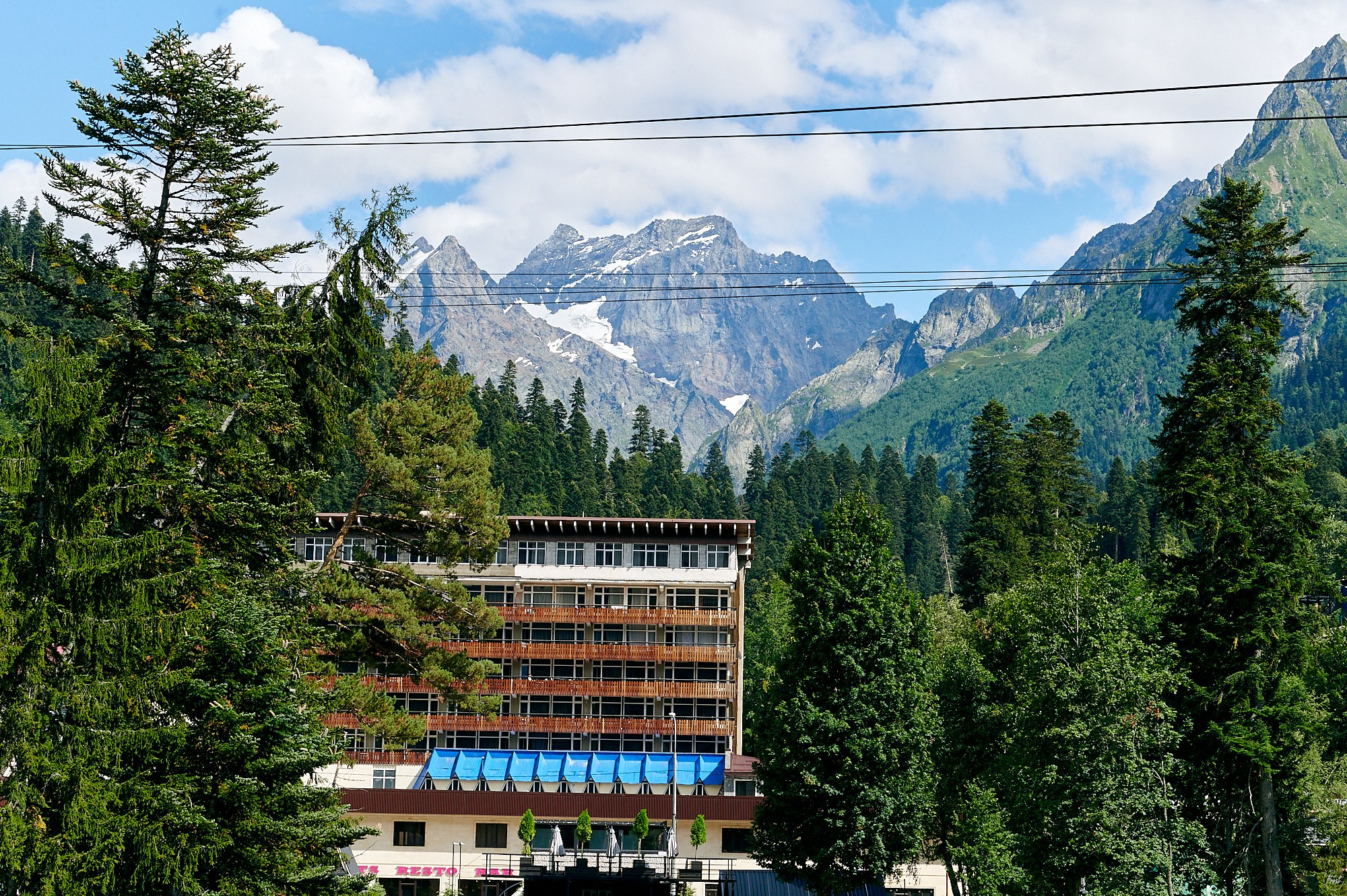 Домбай август 2024. Фотографии отовсюду и обо всем