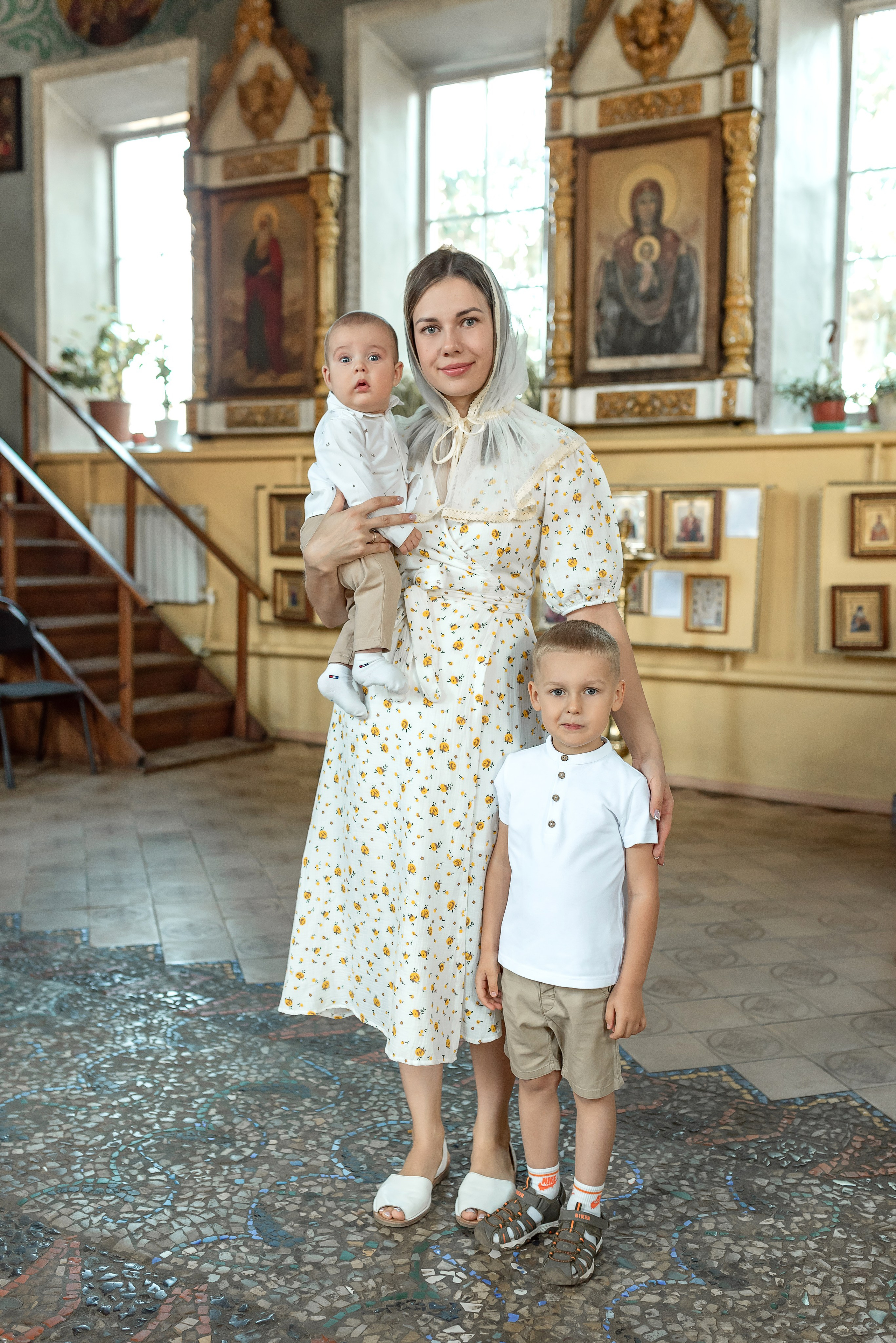 Крещение Захара. Семейный и детский фотограф Наталья Горда