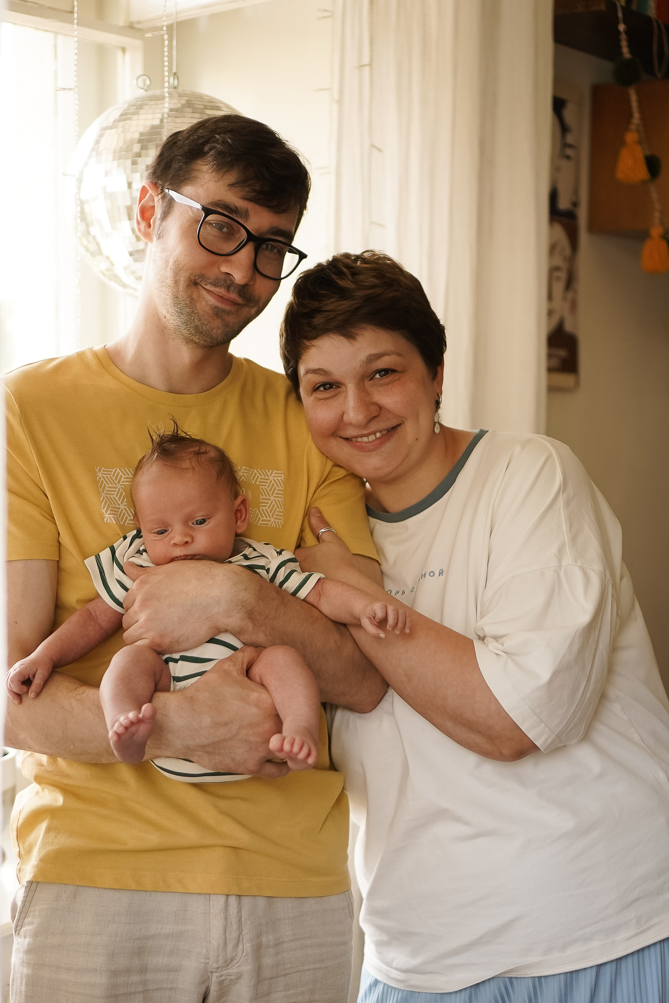 Федя, новенький на планете. Семейный фотограф в Москве Коровушкина Наталья. Съемка контента