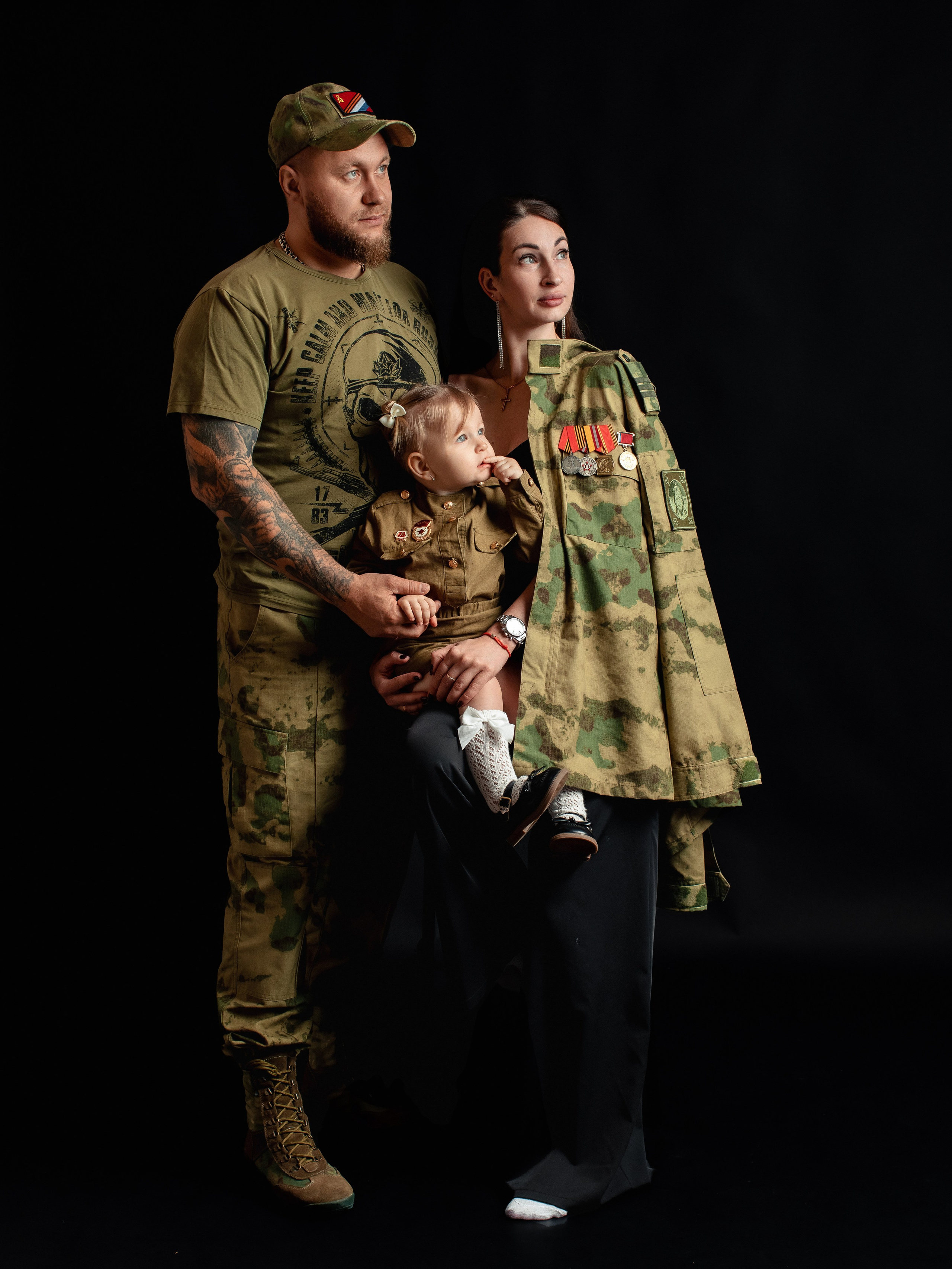 Примеры с семьей. Фотограф новорождённых и детей до года на КМВ