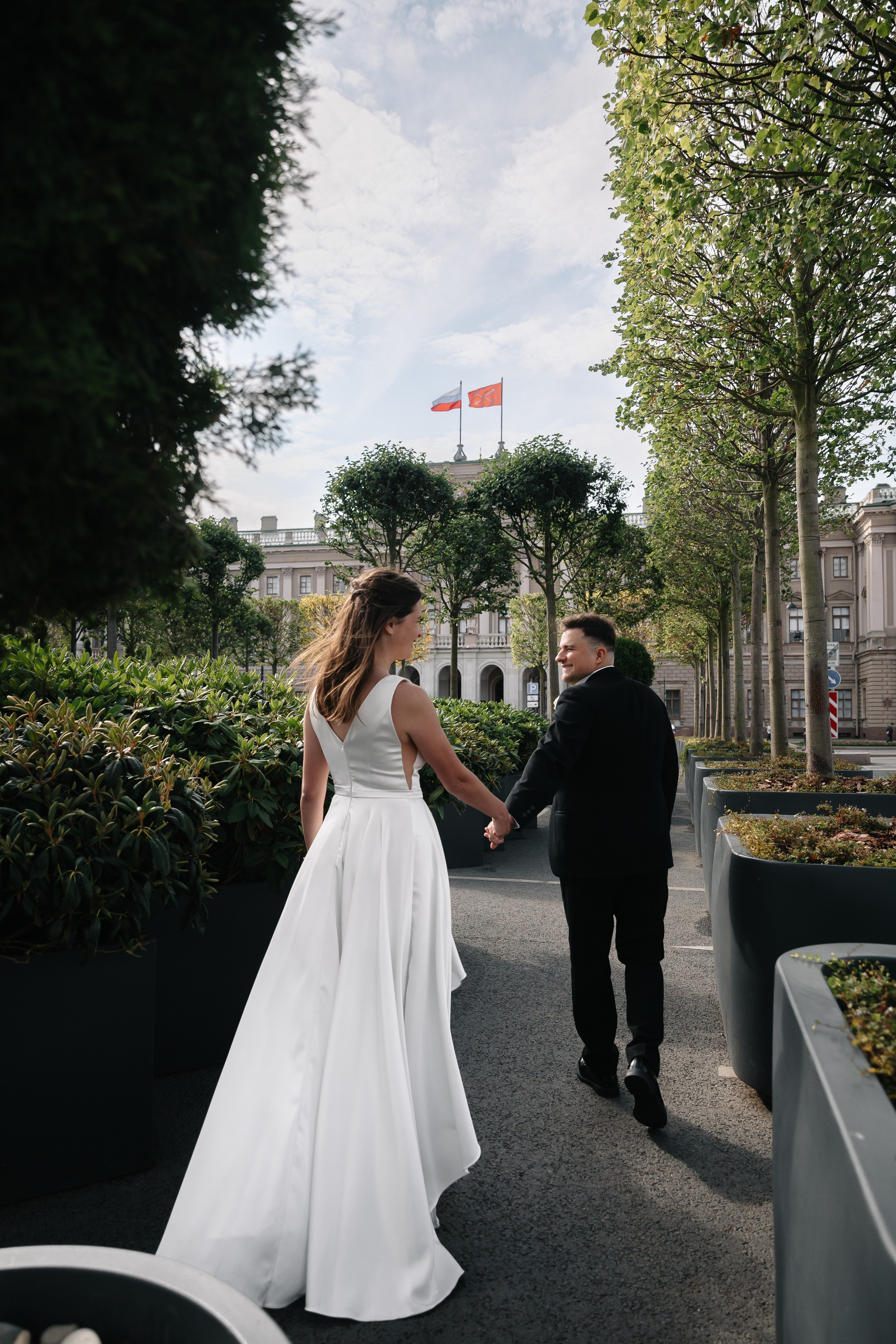 КРОНШТАДТСКИЙ ЗАГС | Август, Летний сад, Исаакий. Свадебный фотограф в Санкт-Петербурге Полина Корзухина