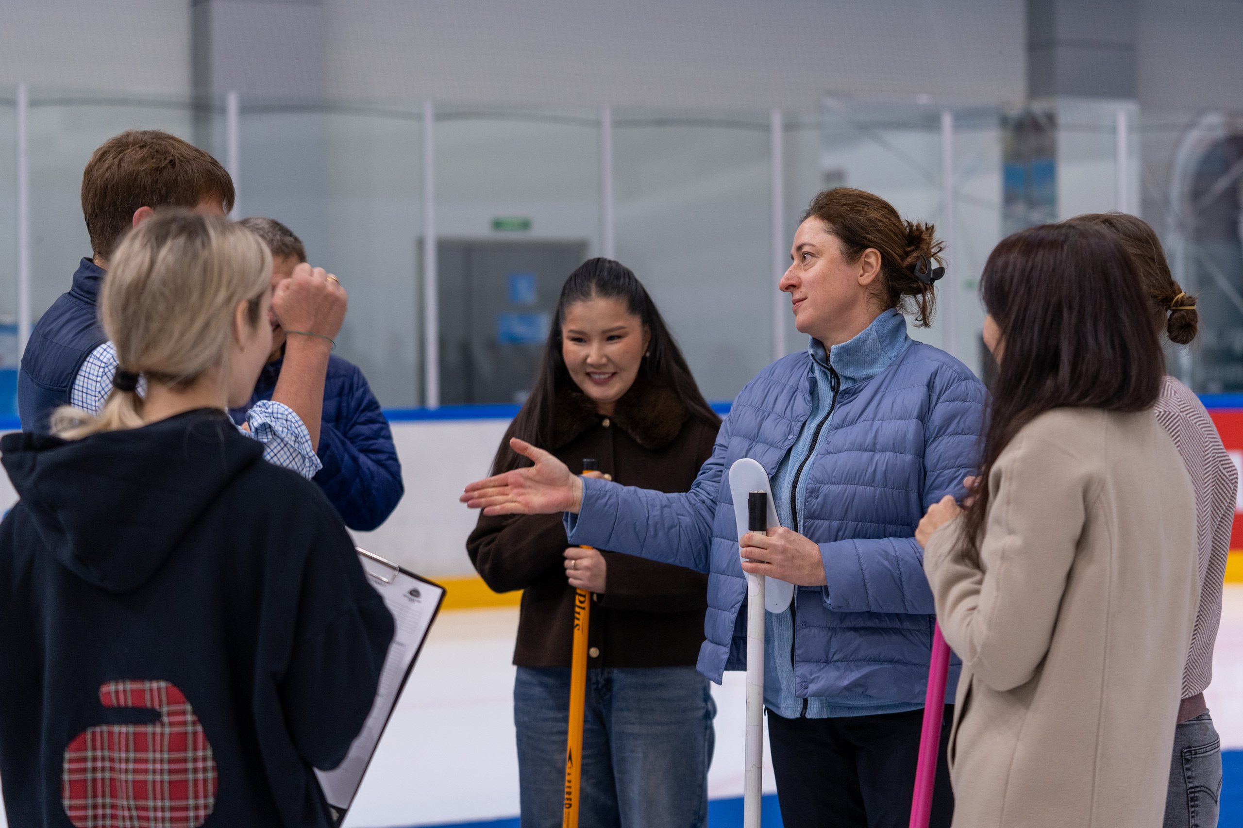 Керлинг для компании Р-Фарм. Репортажный фотограф в Красной Поляне и Сочи Павлюченко Екатерина