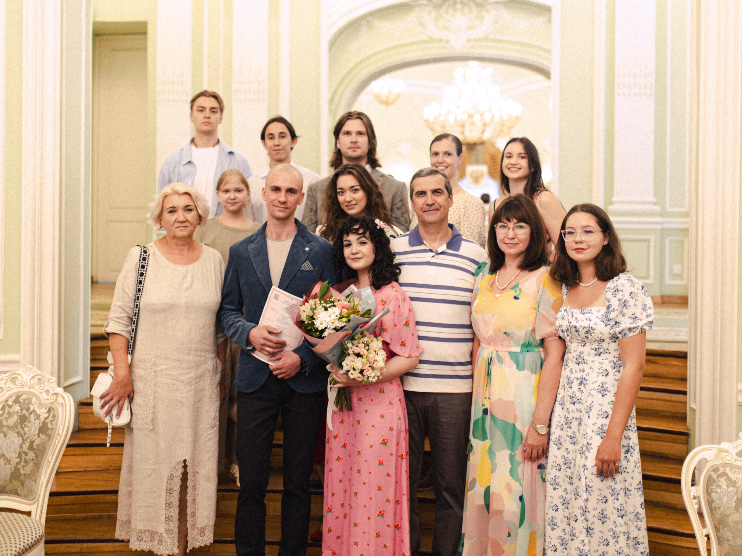 Загс Петроградки + ботанический сад. Фотограф СПБ Засорина Юлия