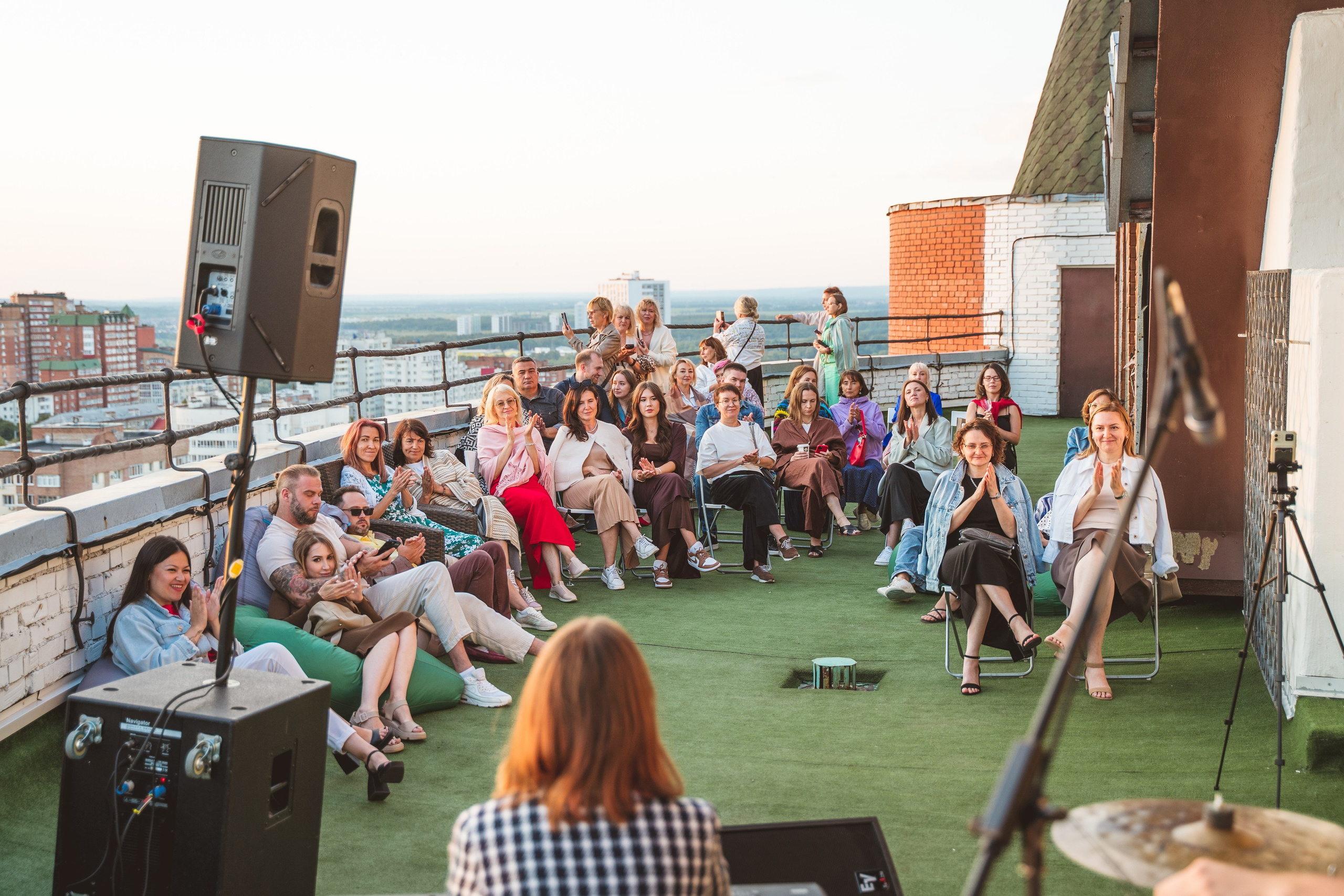Джаз на крыше в «Доме Карлсона». Свадебный и репортажный фотограф в Уфе| Осетрова Ольга