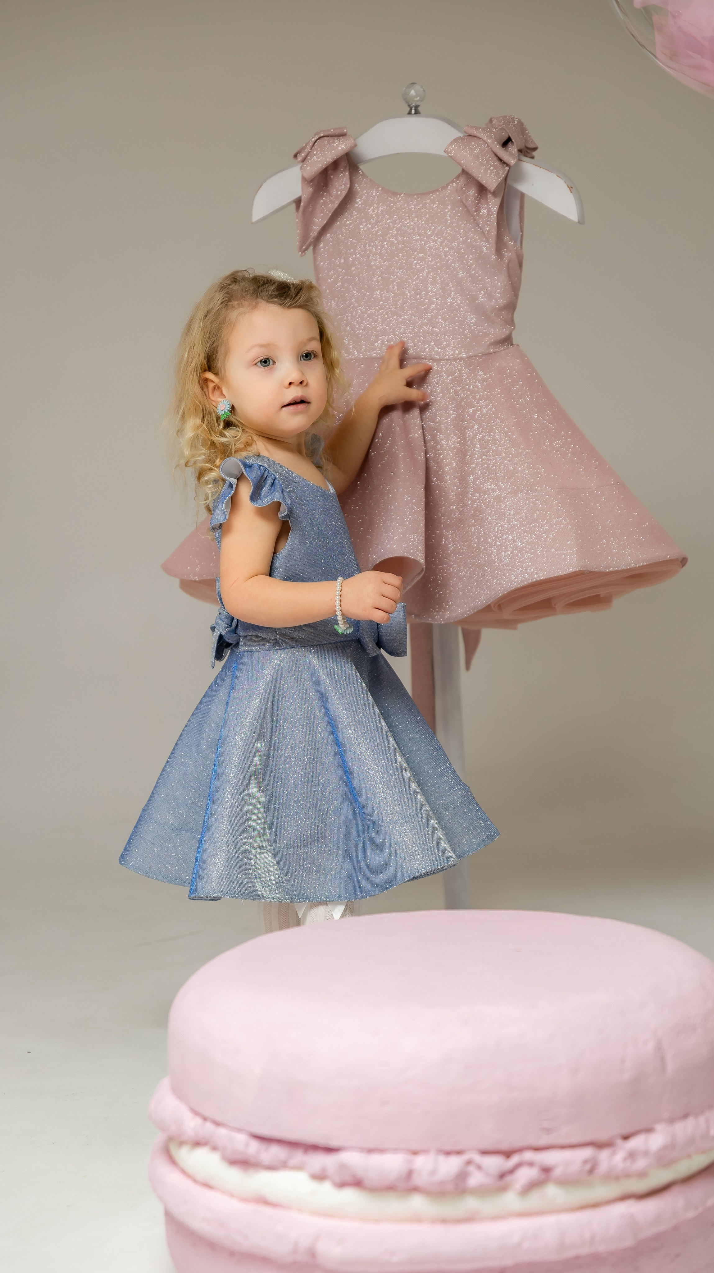 Платье " Мамина модница» на рост 92-98. Little_Princess.38