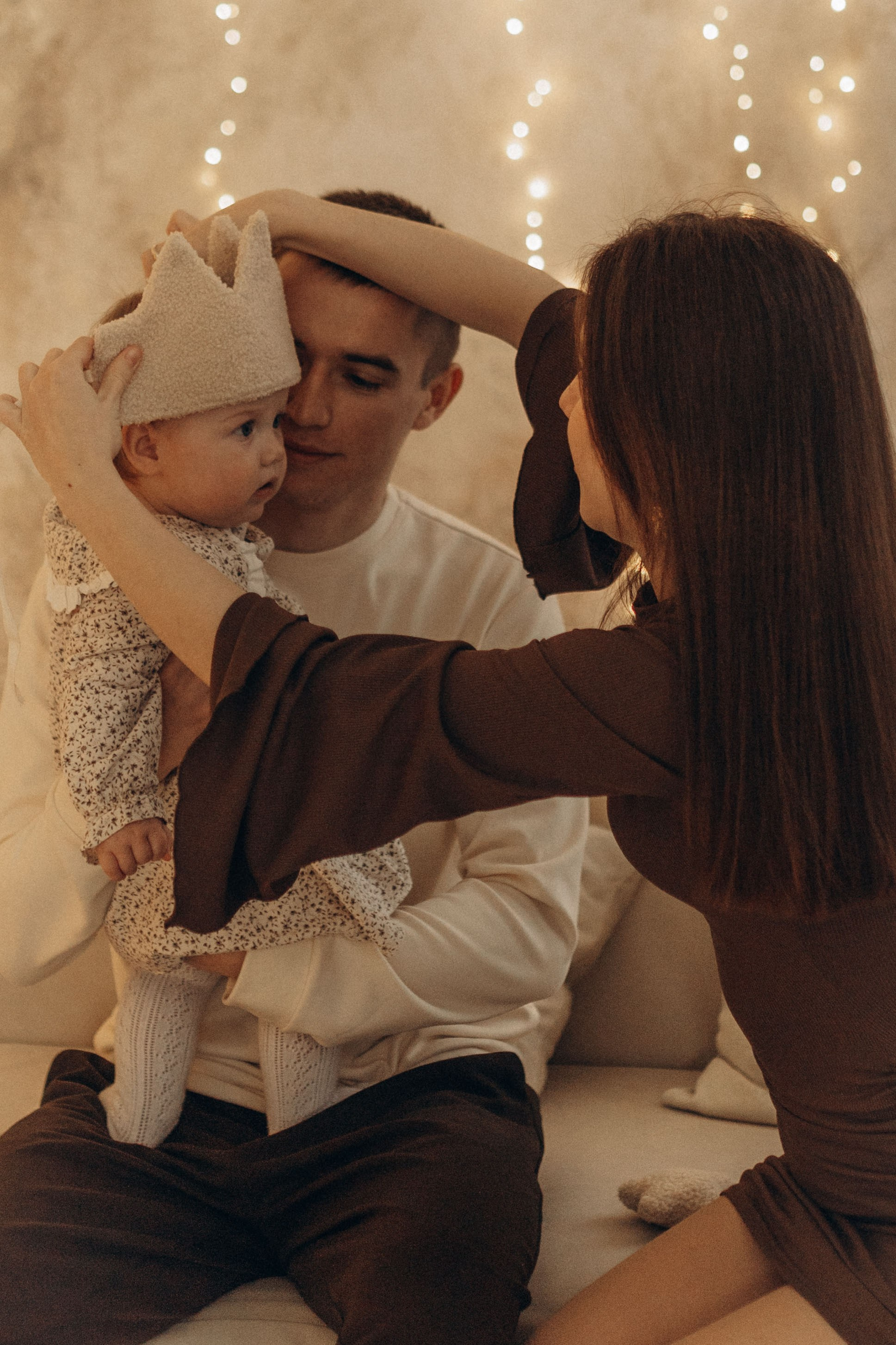 Новогодняя история Дмитрия, Полины и Анюты. Фотограф в Ставрополе Svetlana Matveeva