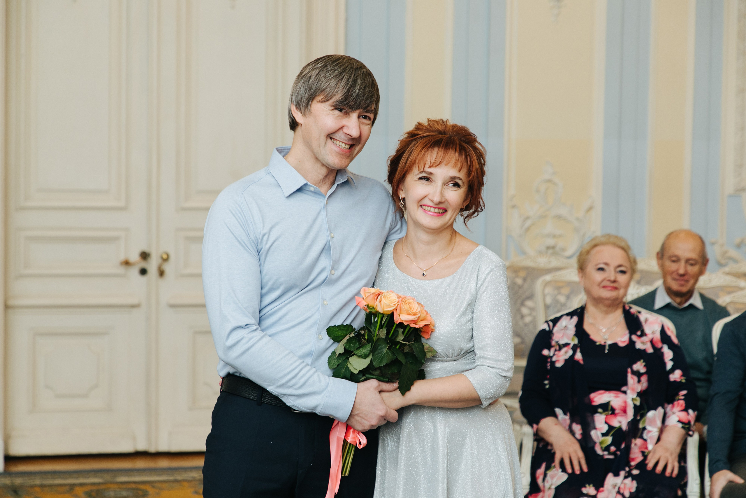 Фотосъемка юбилея, 25 лет со свадьбы. 2-й дворец бракосочетания. Фотограф крещение венчание в Петербурге! Помогает подобрать храм и посоветовал душевного батюшку в СПб