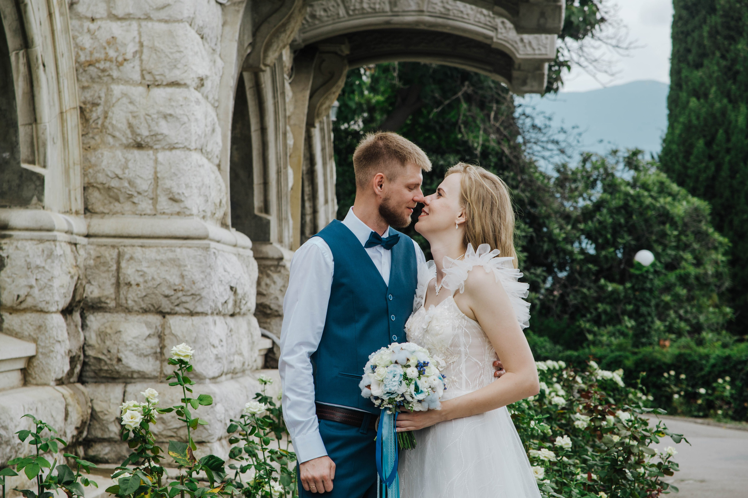 Валентина & Николай. Свадебная съемка в Ливадийском дворце. Свадебный и контент фотограф в Севастополе и Крыму Марина Данилова