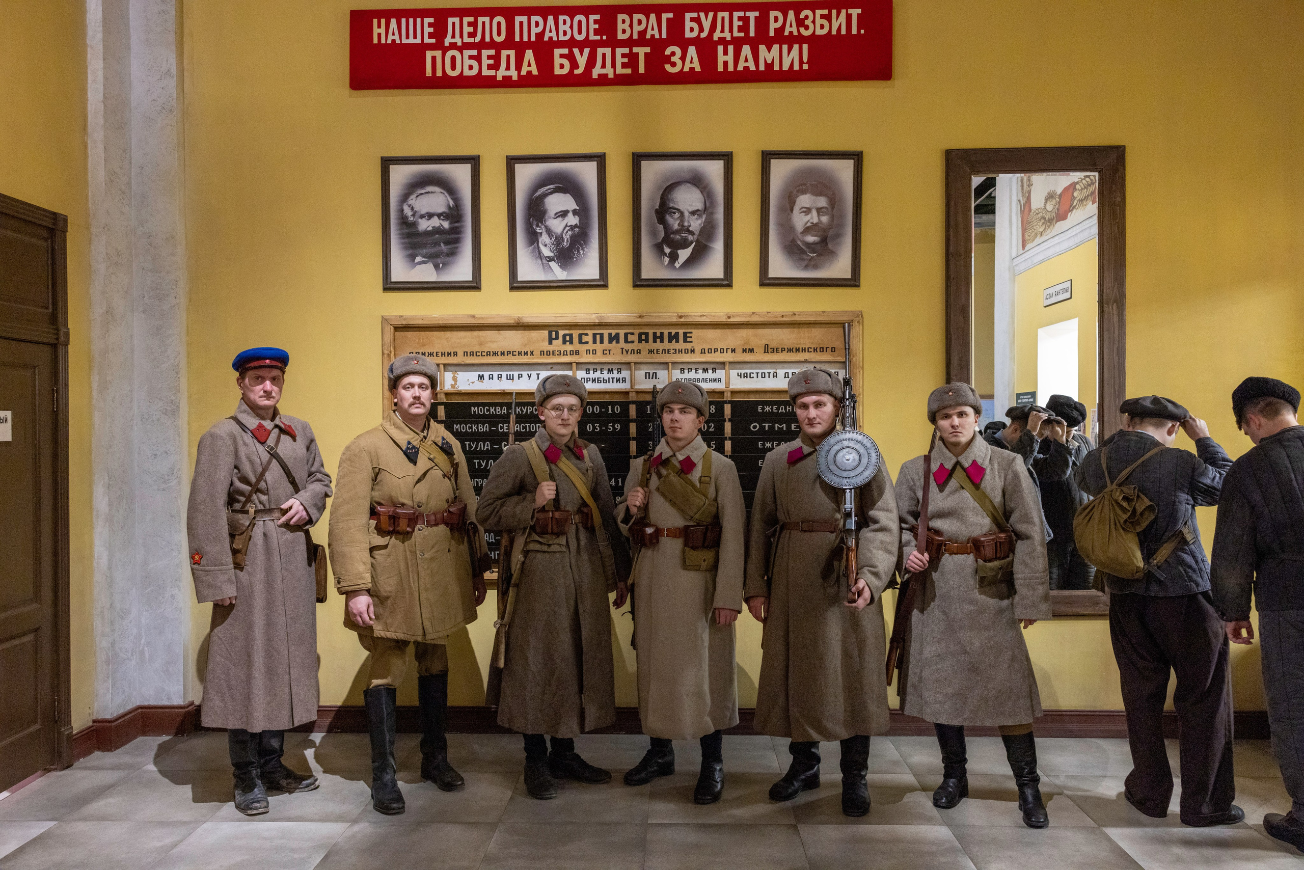 Реконструкторы Москвы, Калуги, Тулы в Музее Обороны Тулы. Фотограф в Туле Крупский АнДРей. Фотостудия «КАДР71» в Туле