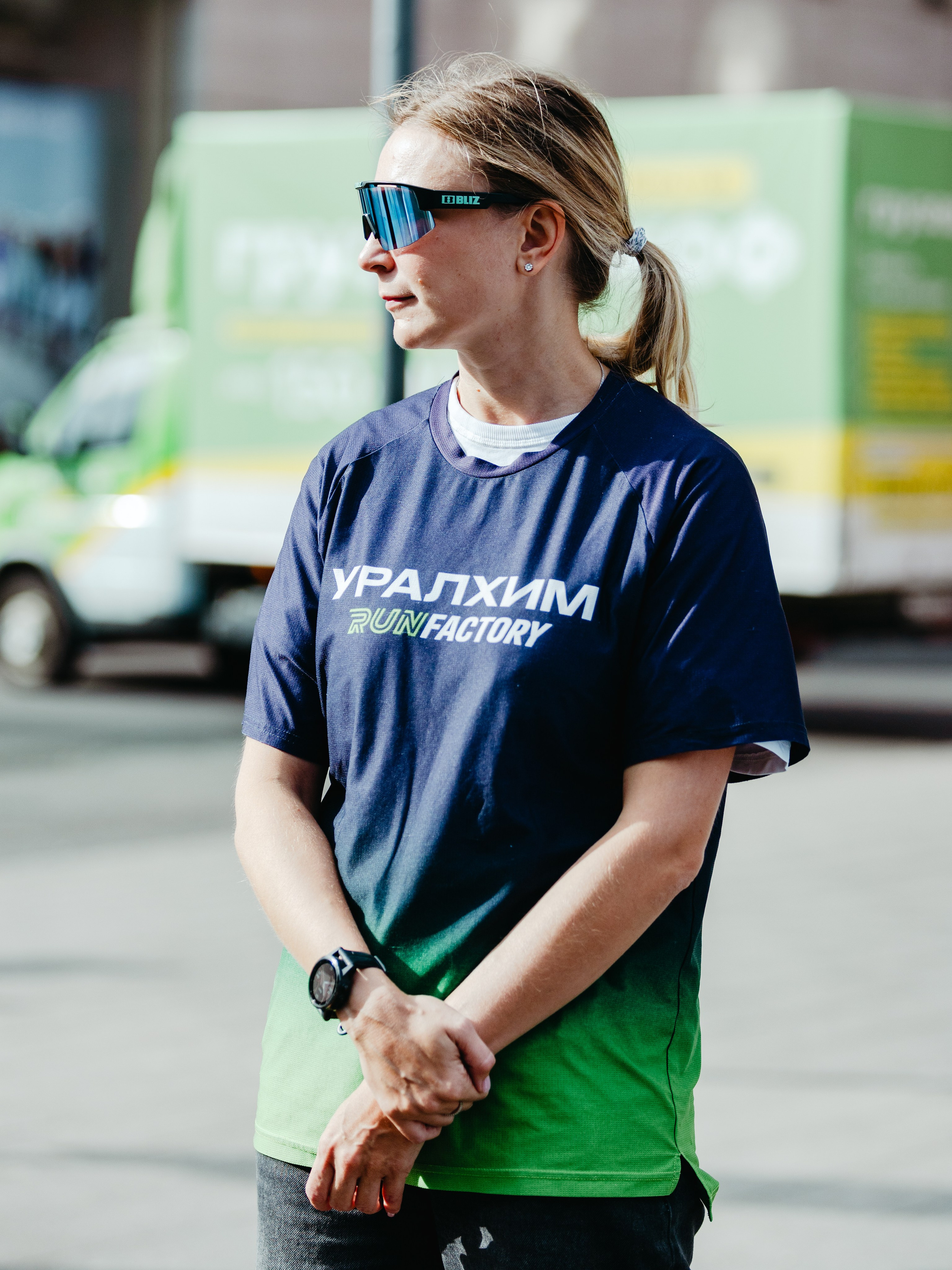 УRF на Московском Марафоне. Фотограф Иван Косарев