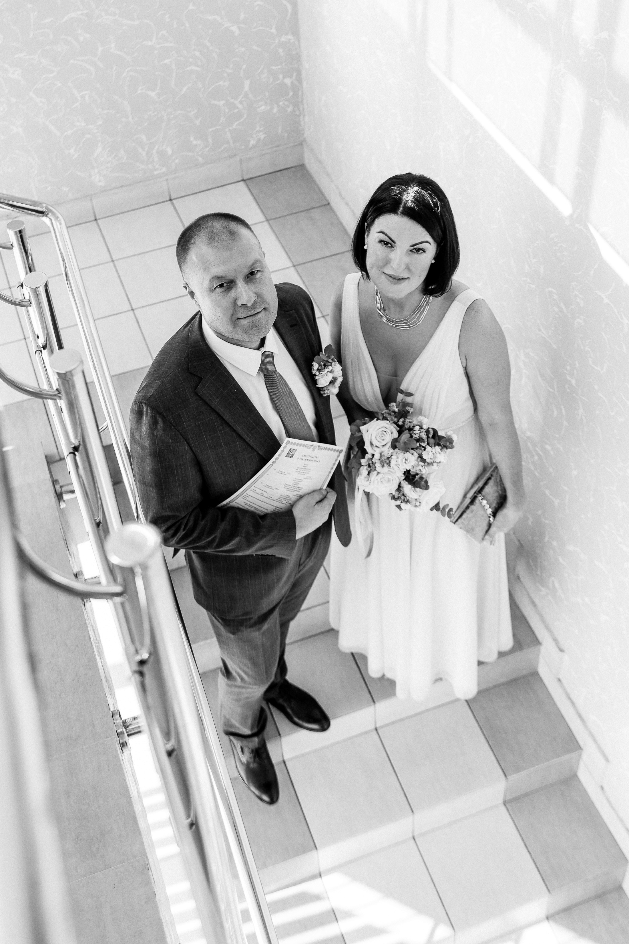 Евгений и Евгения Регистрация и прогулка. Фотограф Юлия Мальцева