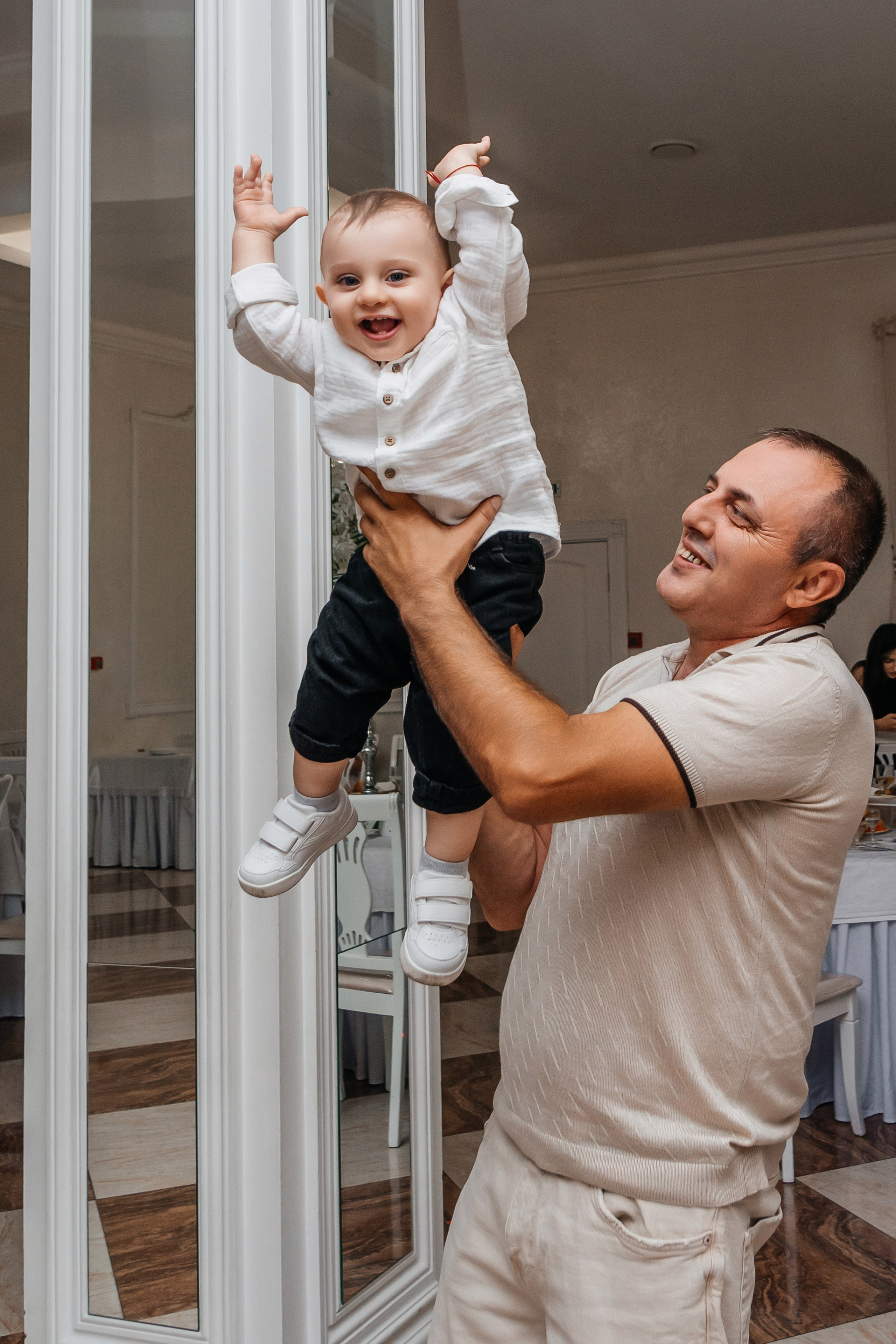 Съемка банкета на годик. Семейный и детский фотограф Кущ Наташа