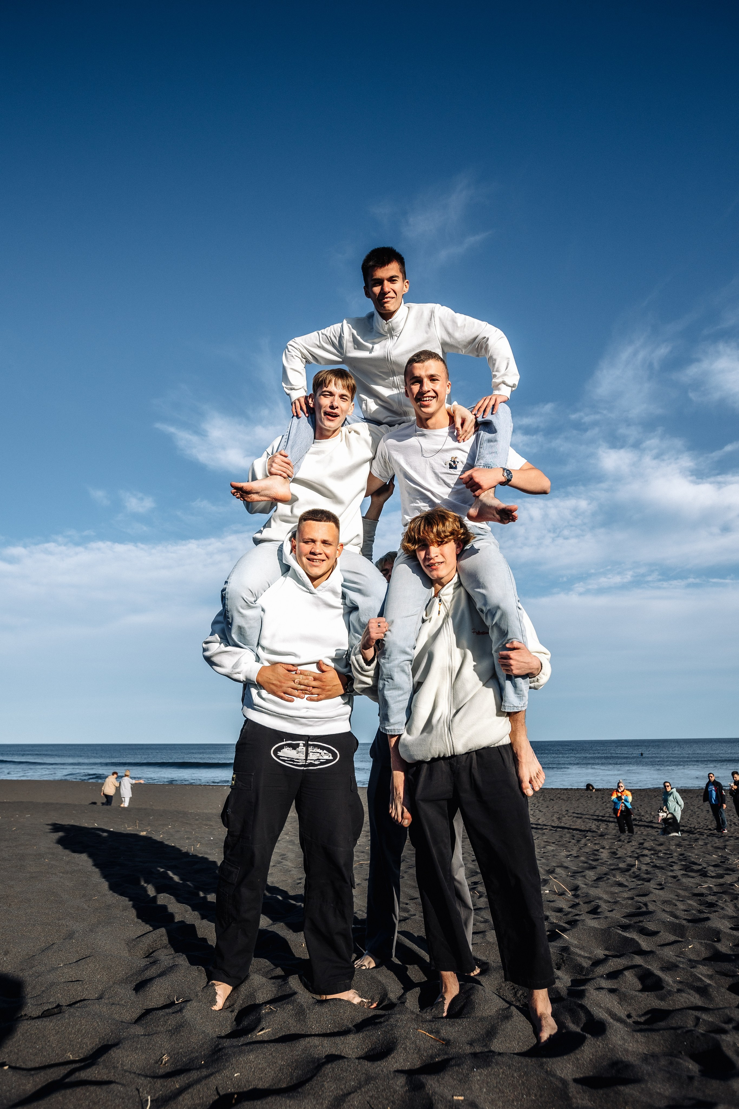 Школьная фотосессия на океане