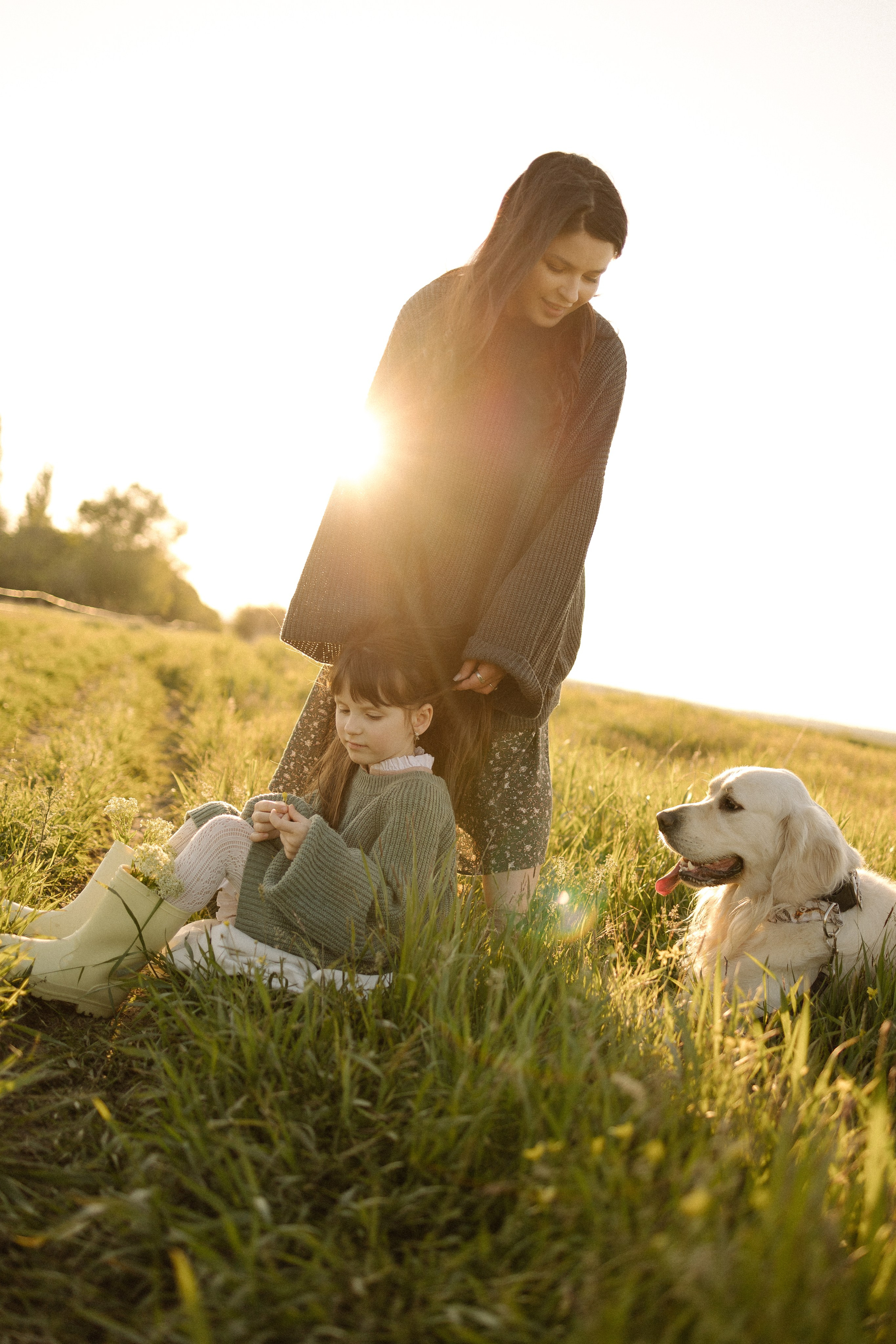 Лола, Ника и Сэм. Семейный фотограф Ставрополь Варвара Воробьева