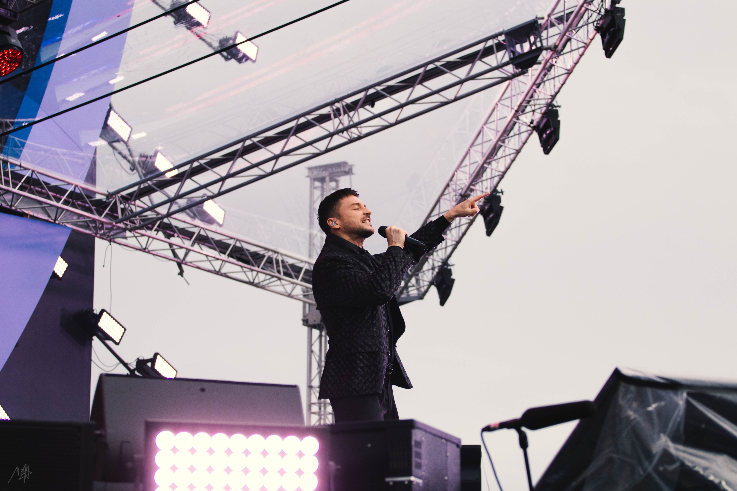 Сергей Лазарев // VK фест Санкт-Петербург. Концертный фотограф