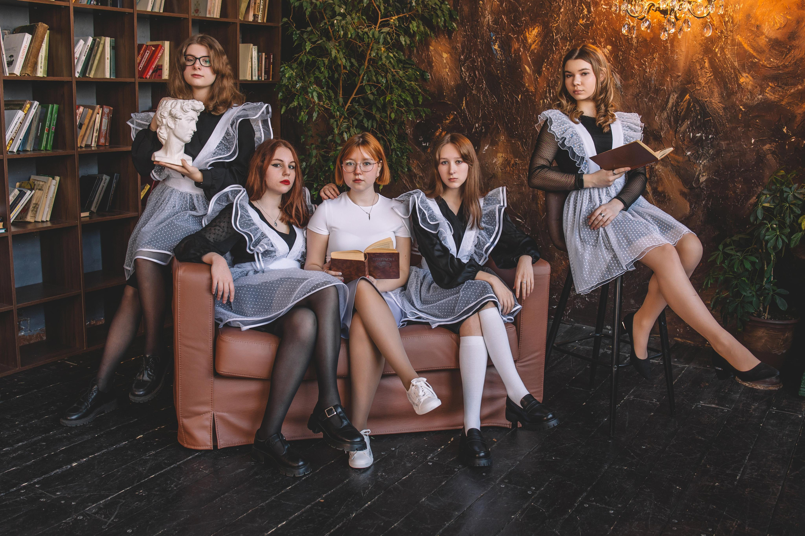 Старшеклассники. Групповые кадры