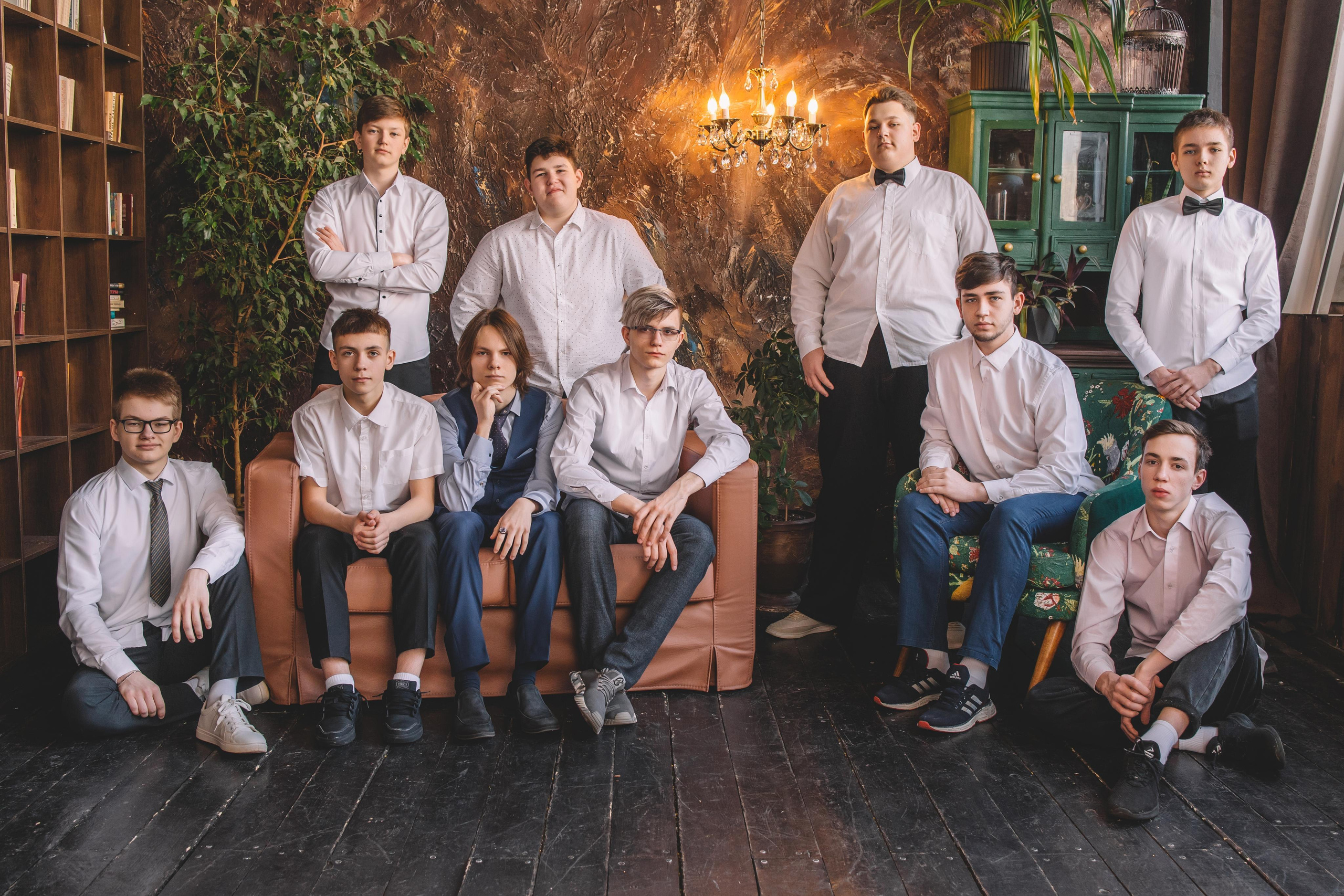 Старшеклассники. Групповые кадры