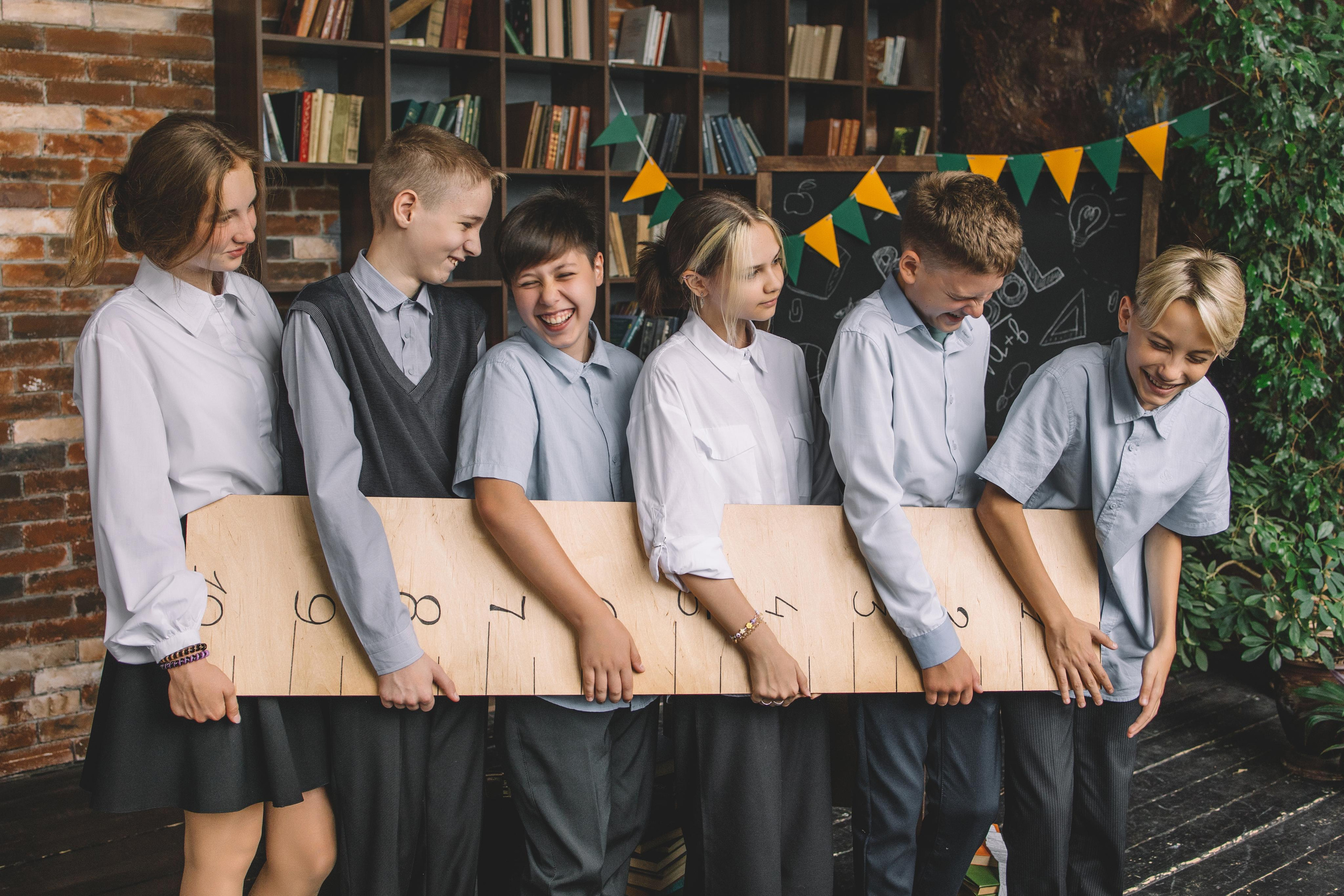 Среднее звено. Групповые кадры