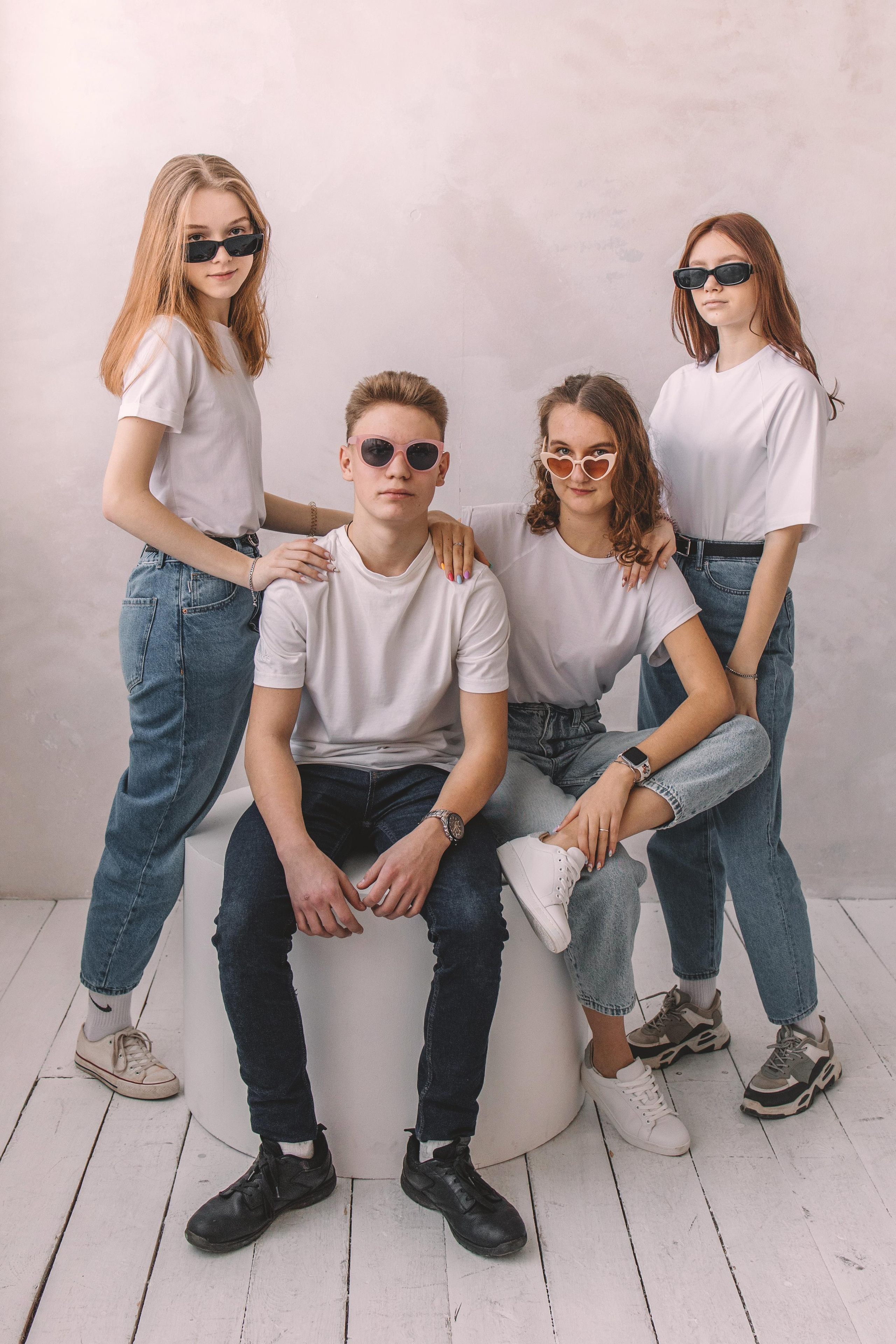 9-11 Джинсы или спортивный стиль