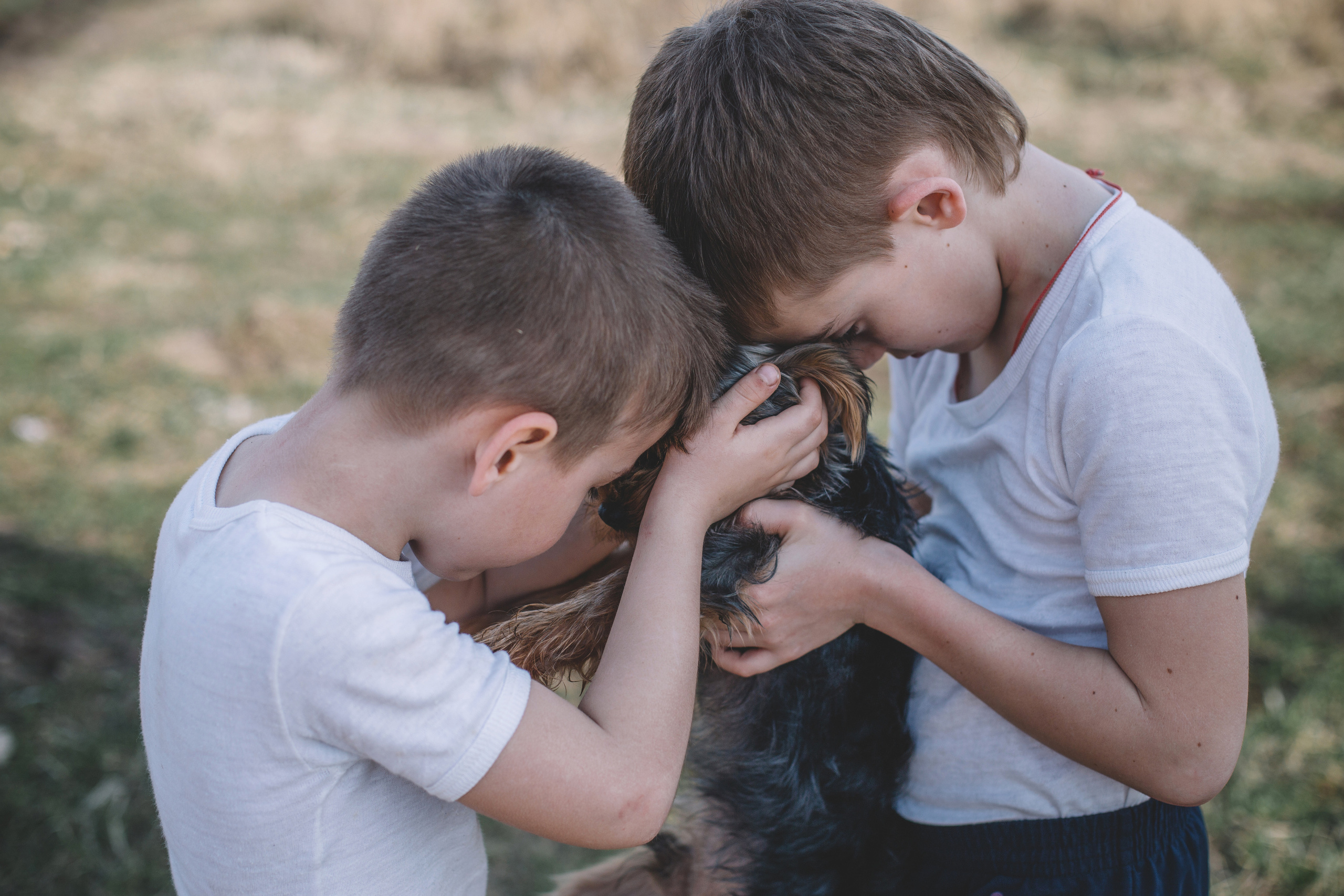 Женя, дети и Крош