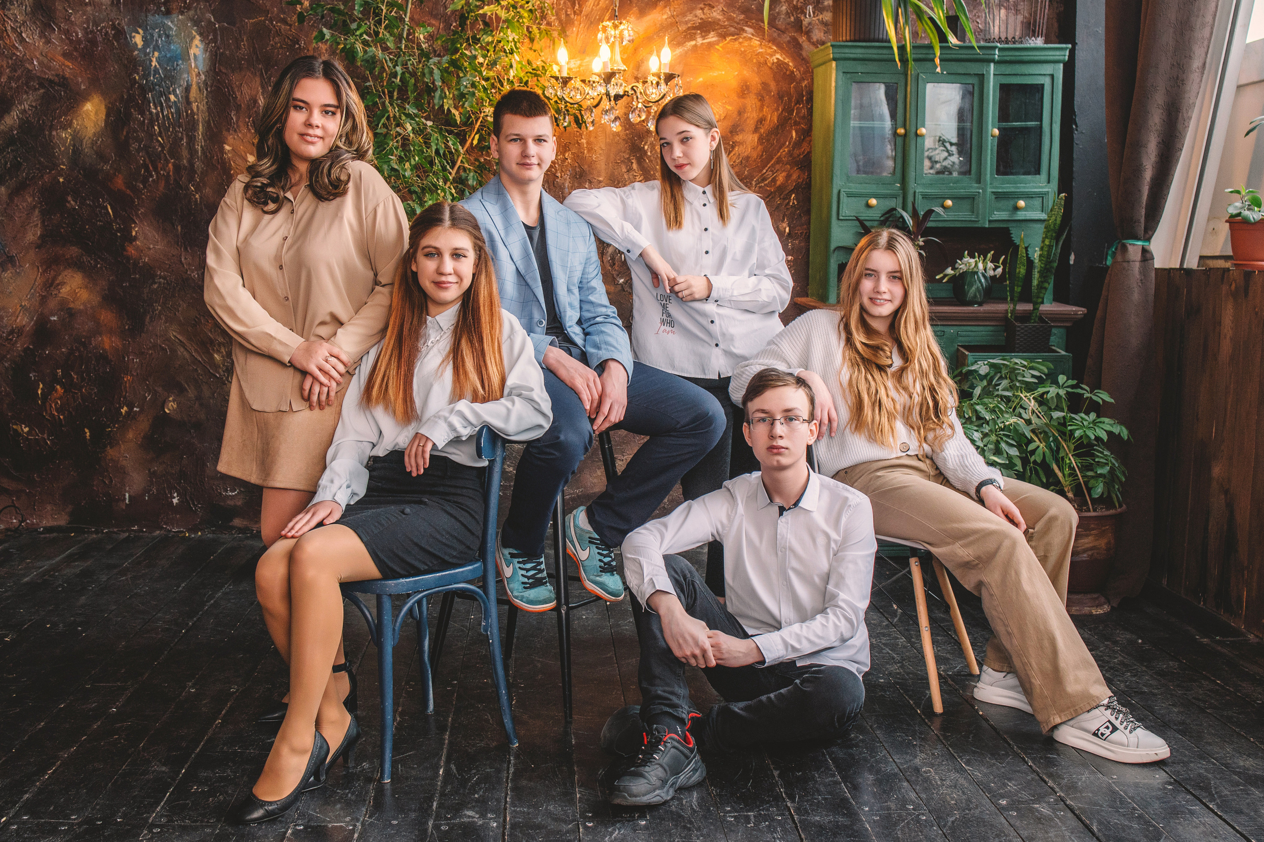 Старшеклассники. Групповые кадры