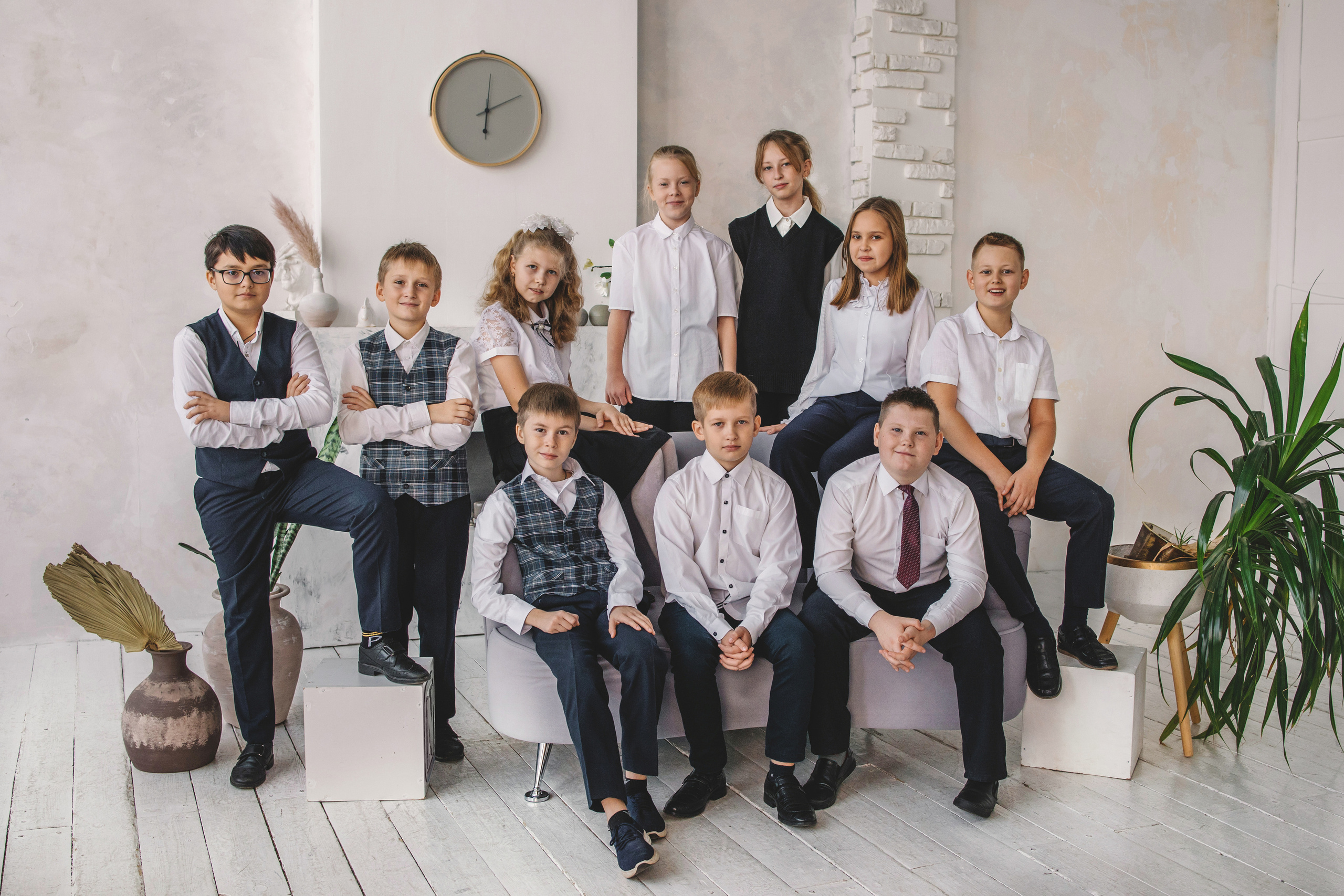 Среднее звено. Групповые кадры