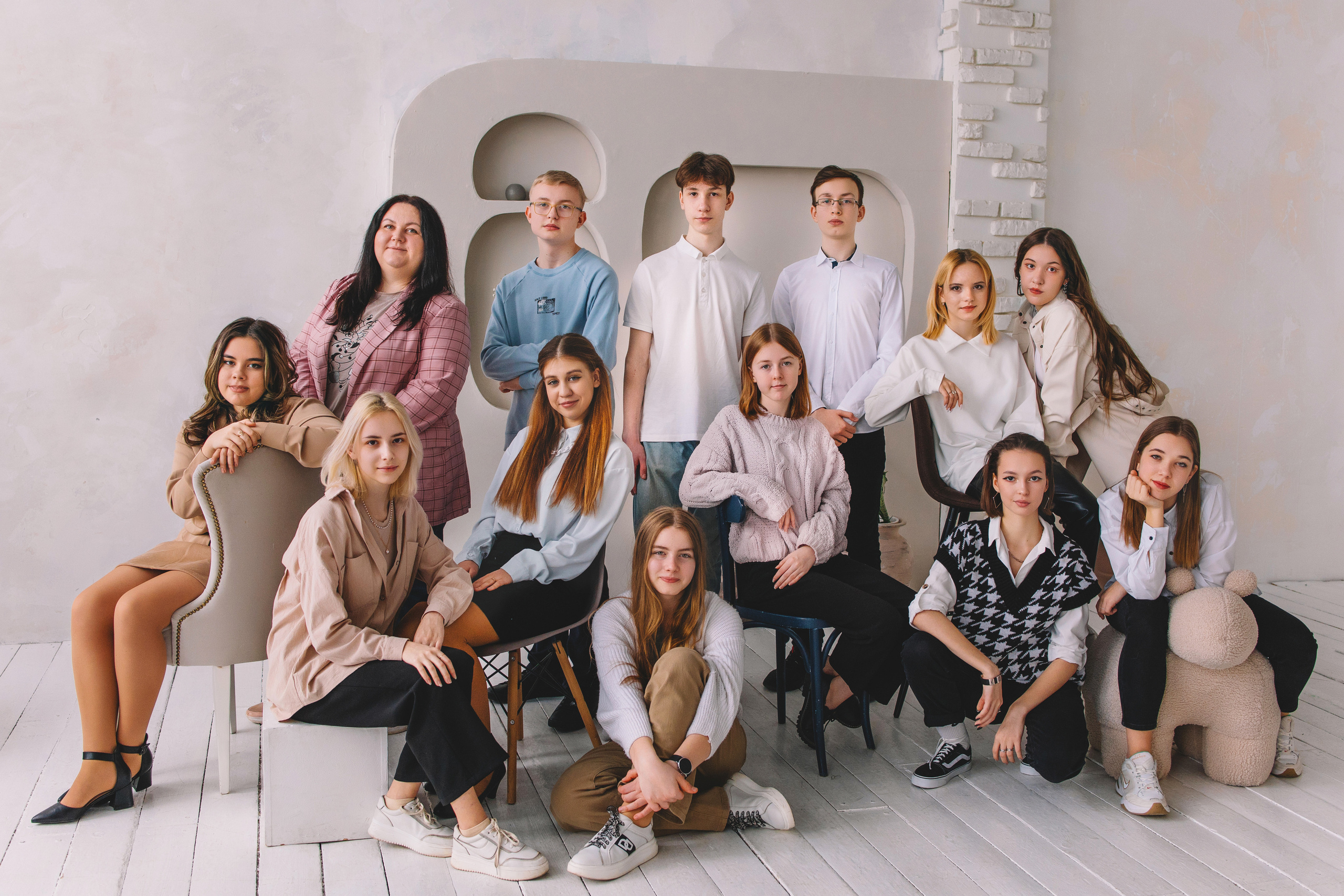 Старшеклассники. Групповые кадры