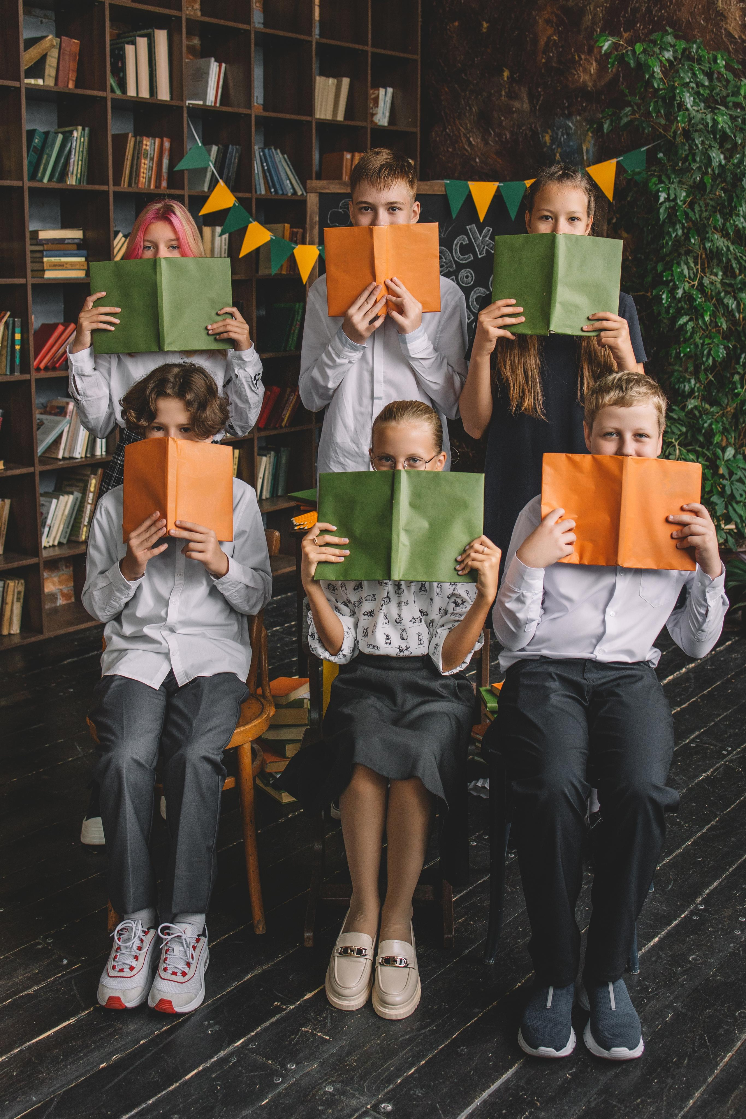 Среднее звено. Групповые кадры