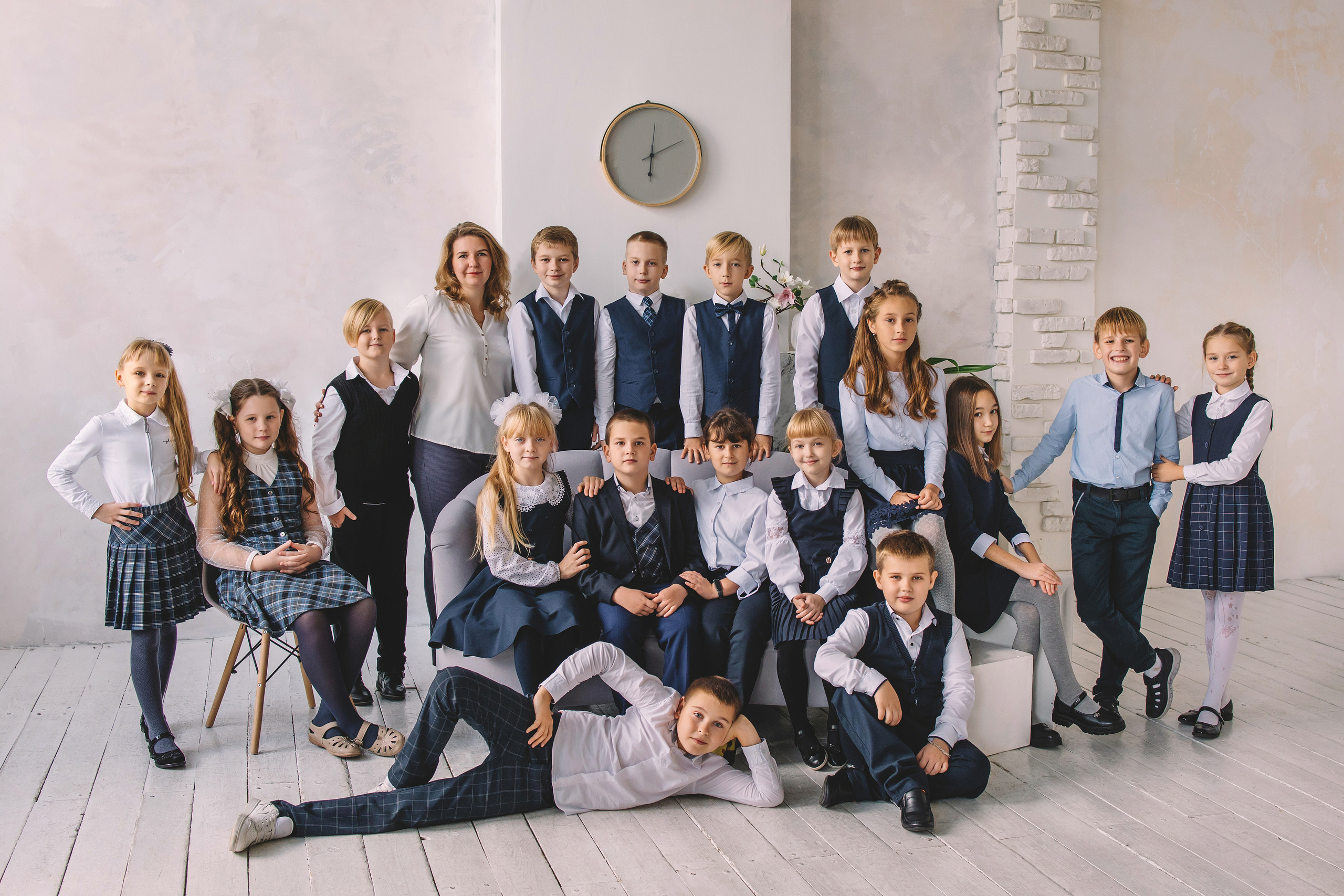 Младшие классы. Групповые кадры