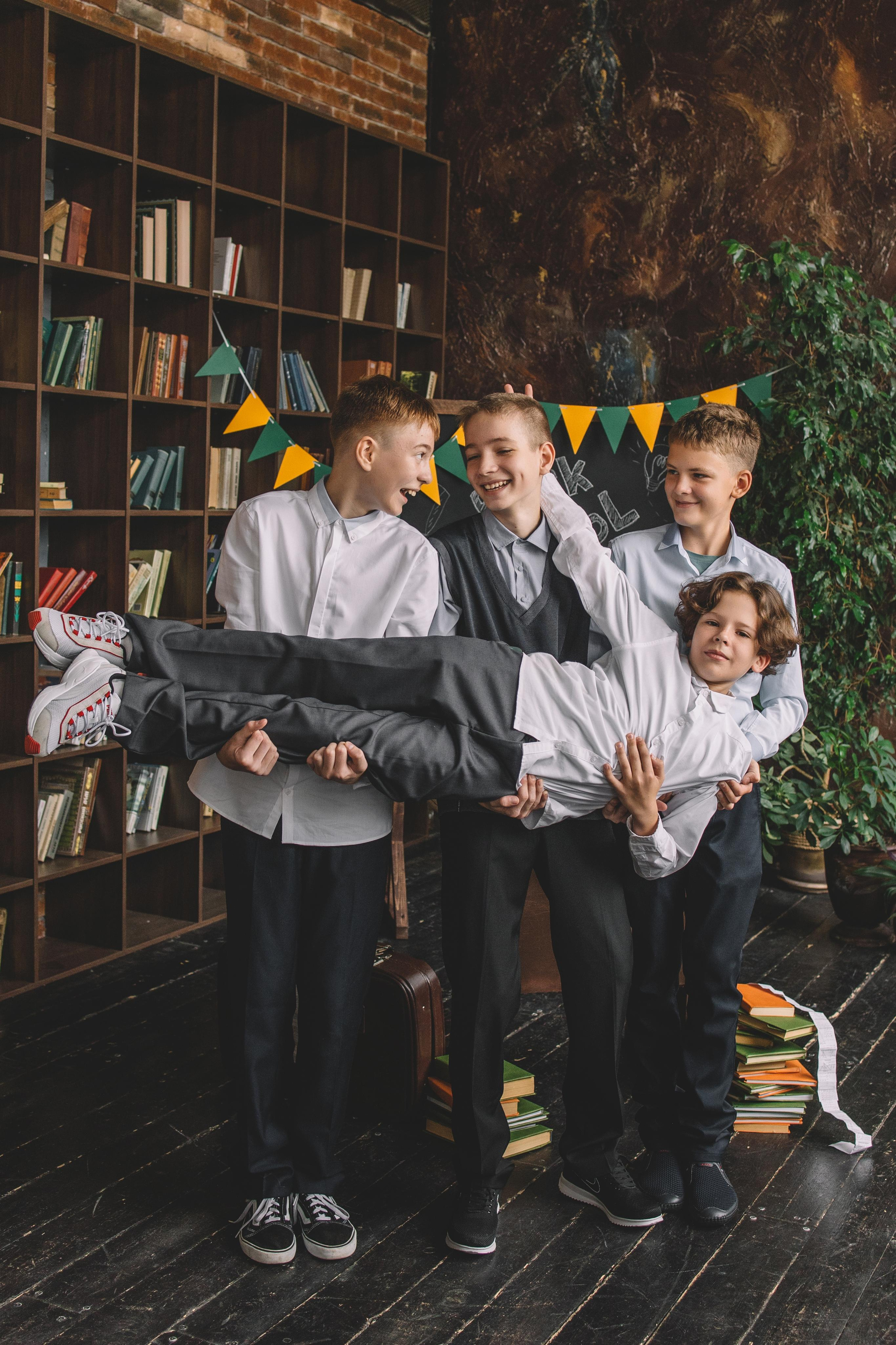 Среднее звено. Групповые кадры