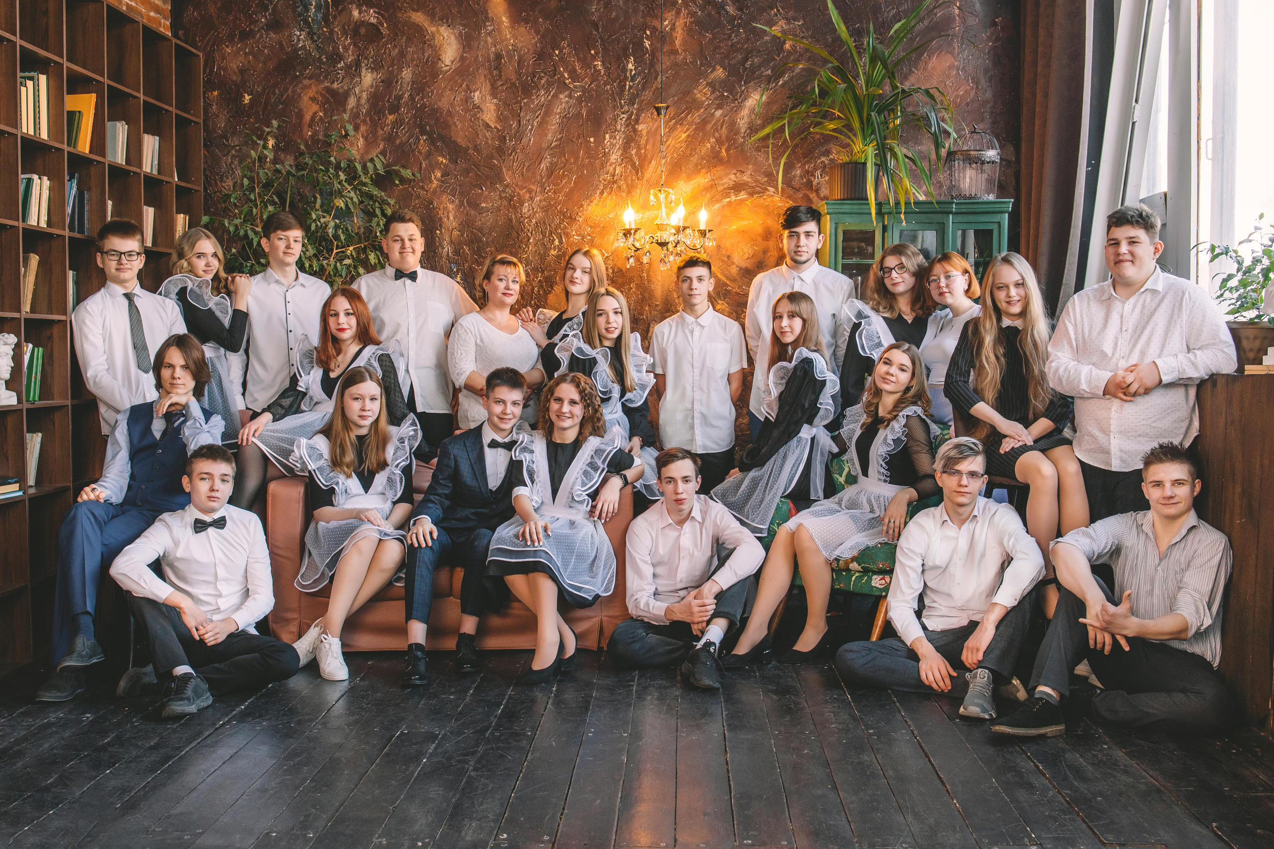 Старшеклассники. Групповые кадры