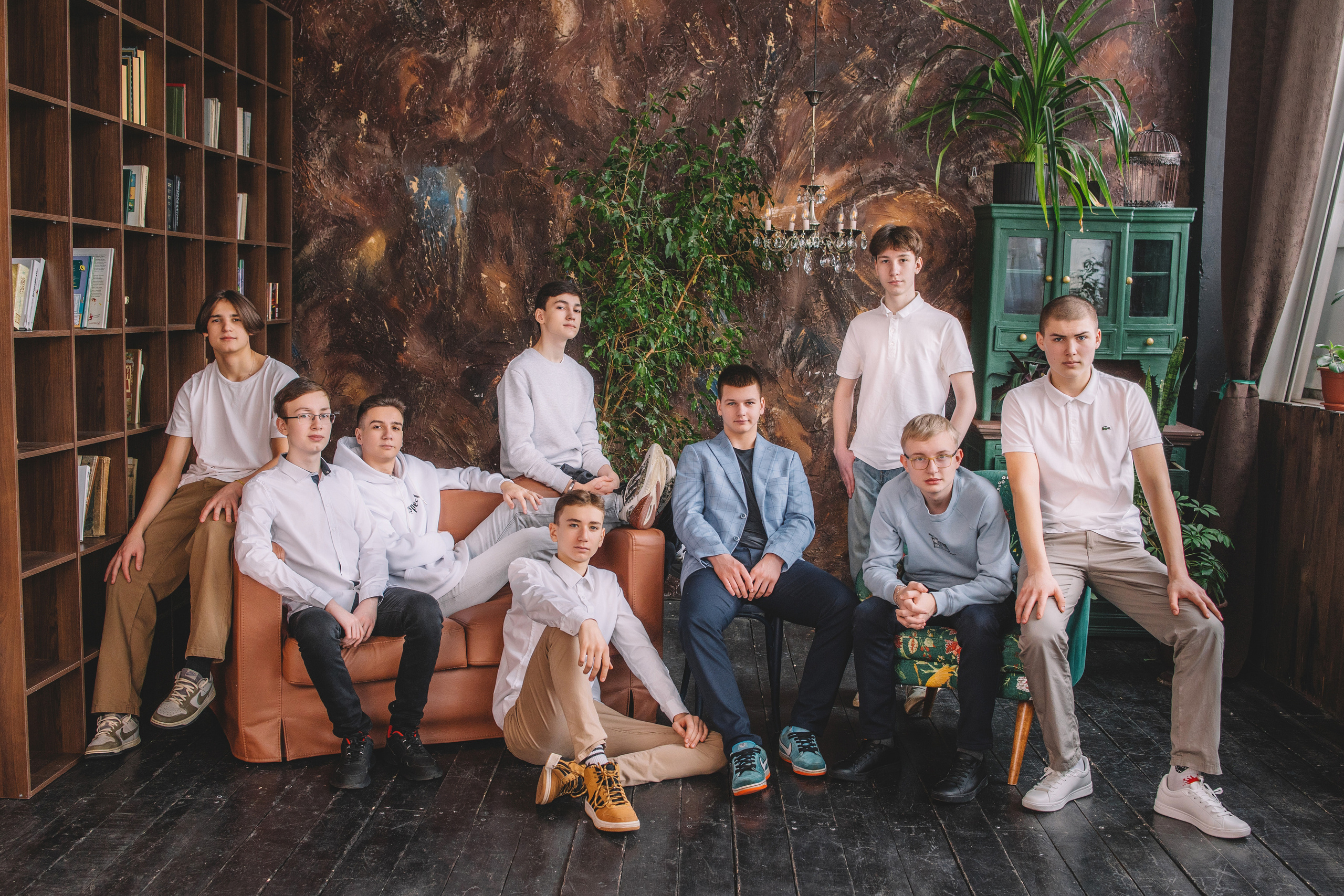 Старшеклассники. Групповые кадры