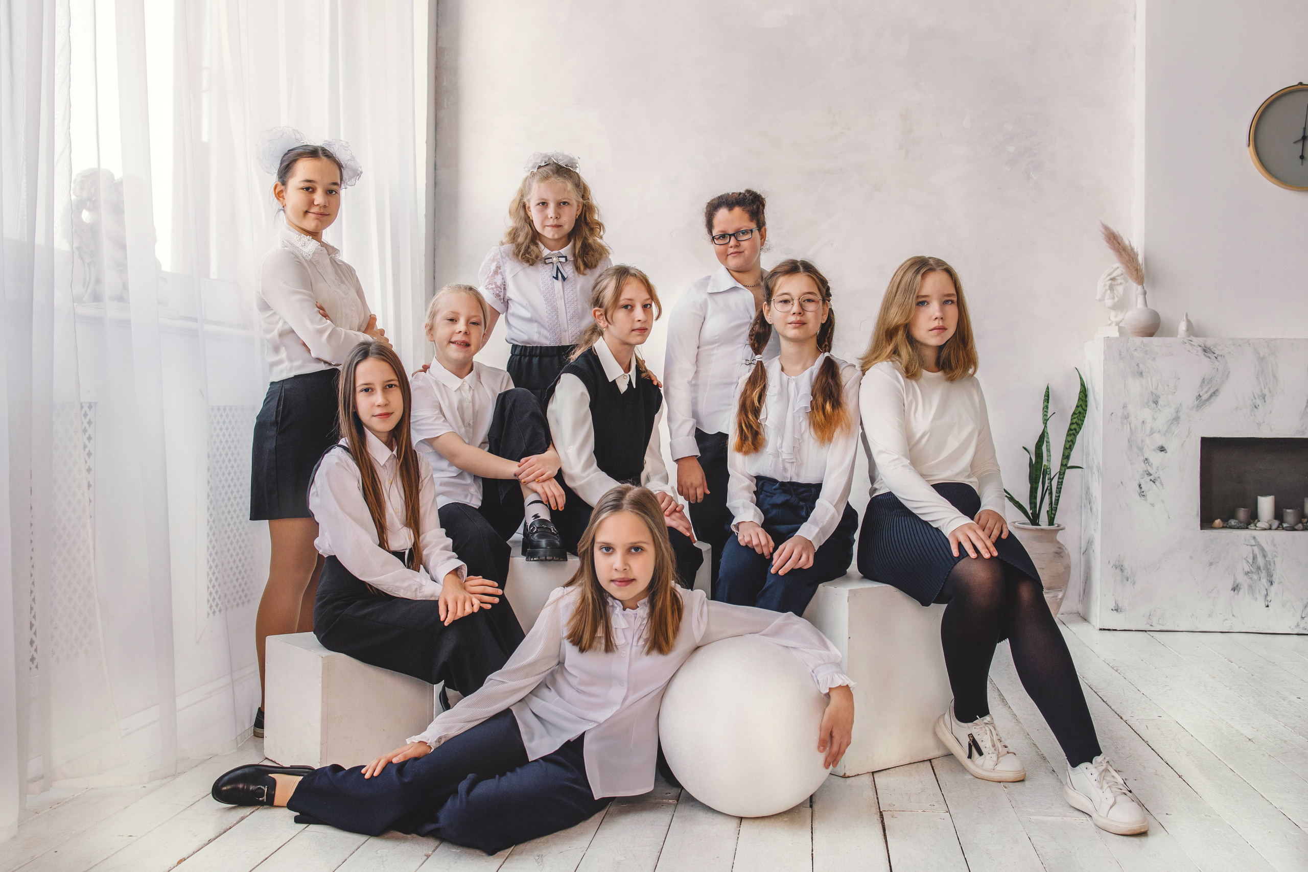 Среднее звено. Групповые кадры