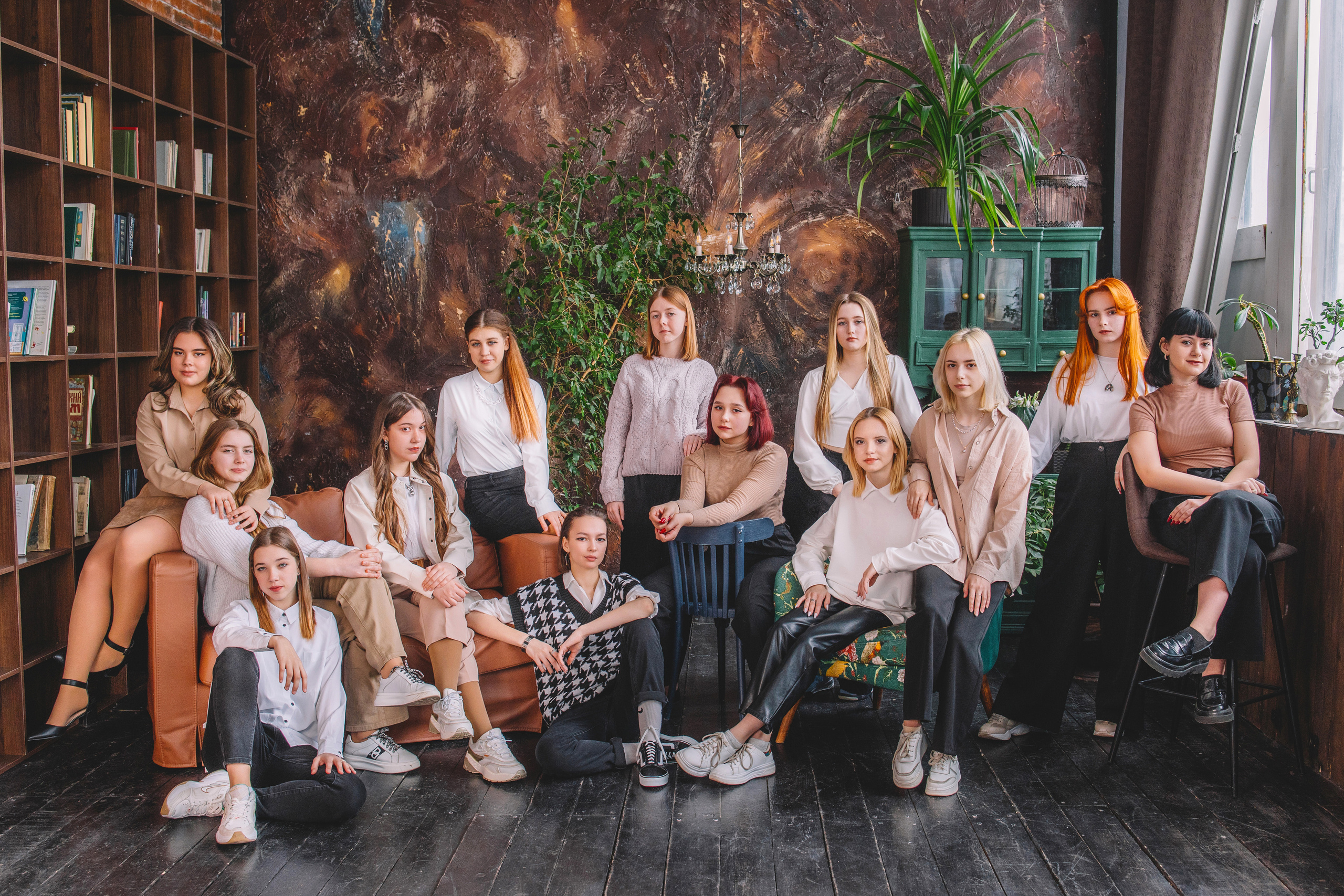 Старшеклассники. Групповые кадры