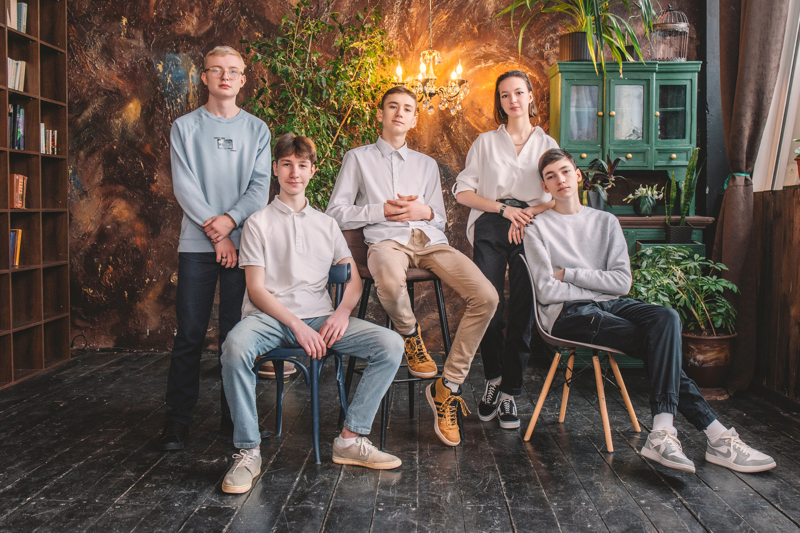 Старшеклассники. Групповые кадры