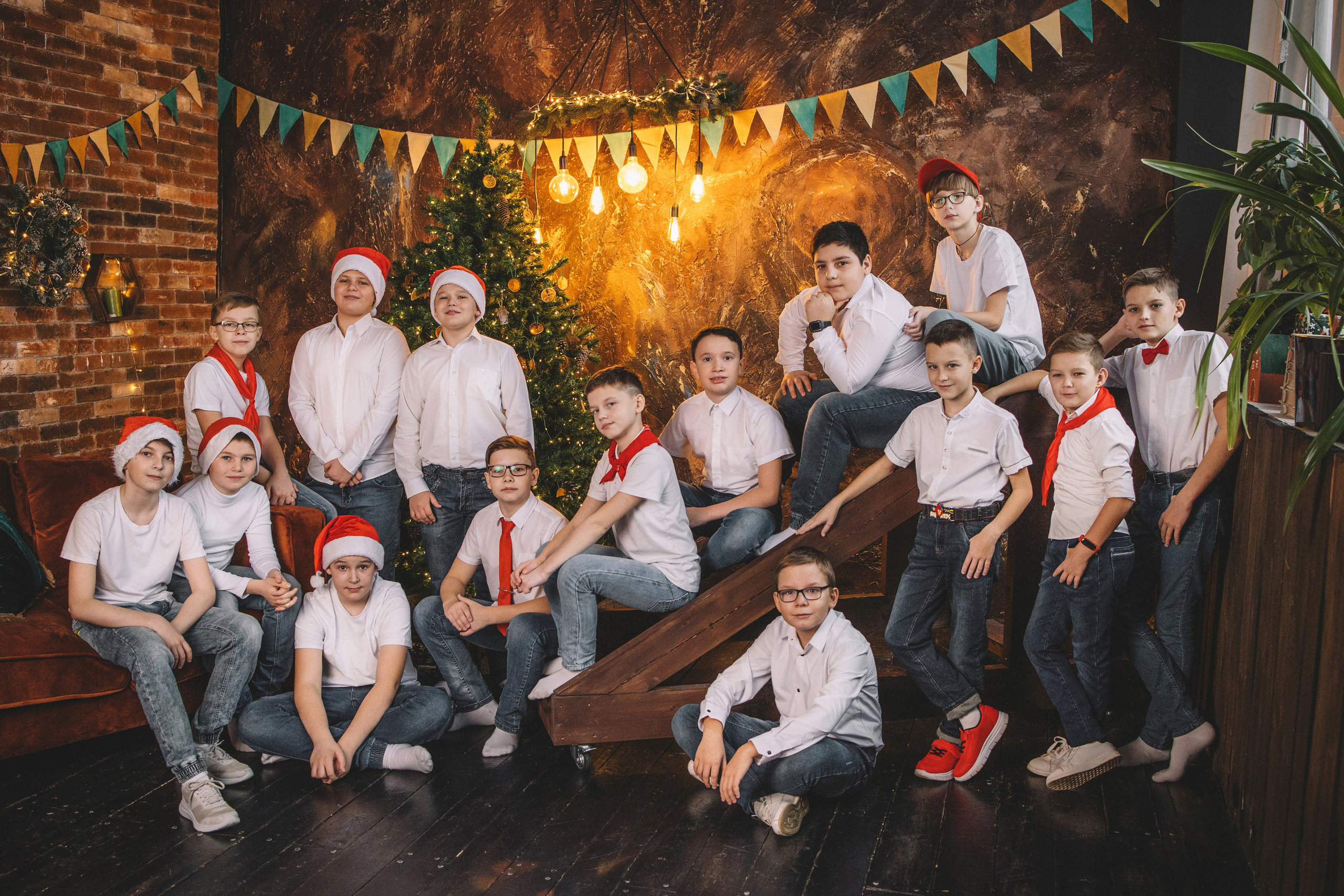 Среднее звено. Групповые кадры