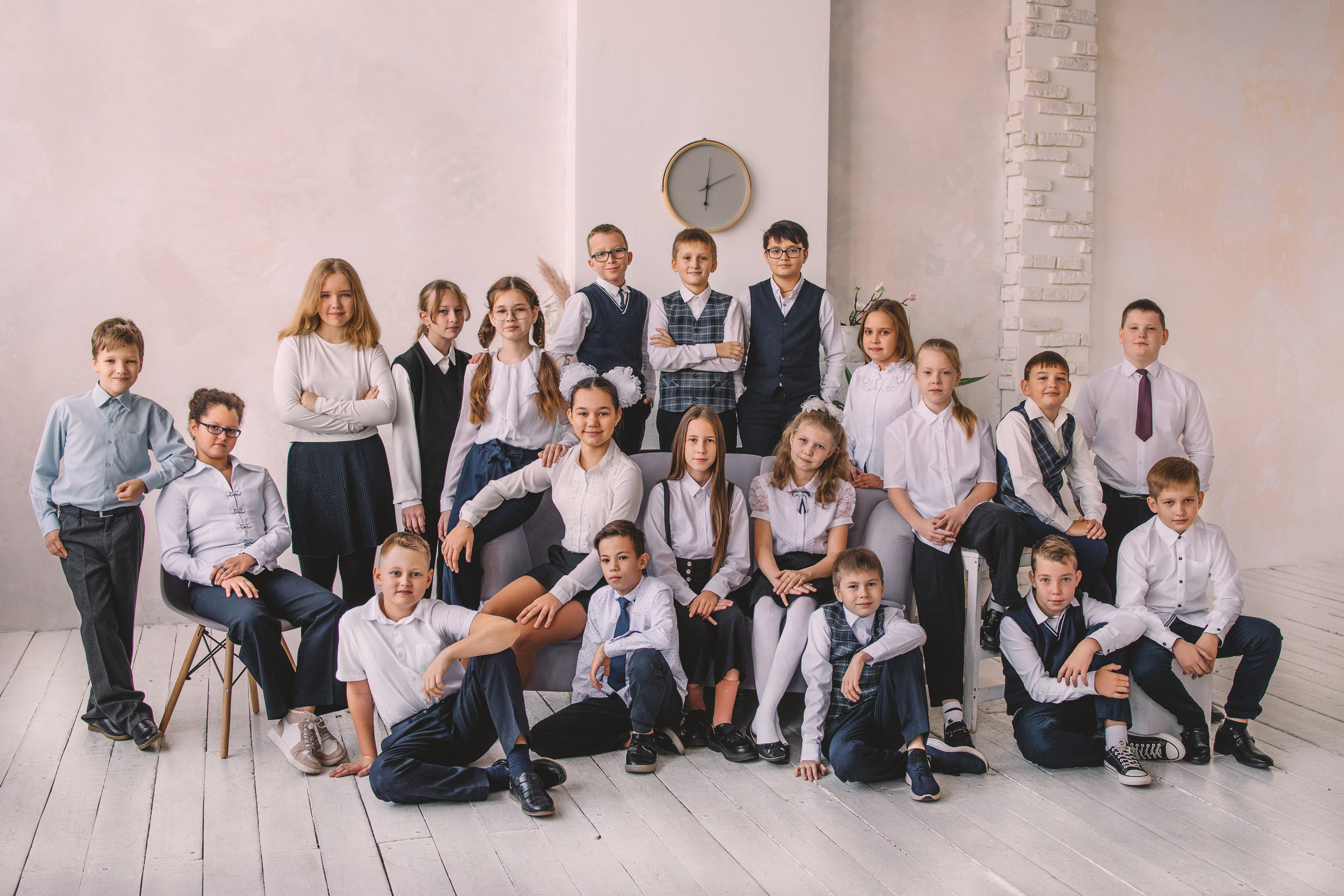 Среднее звено. Групповые кадры