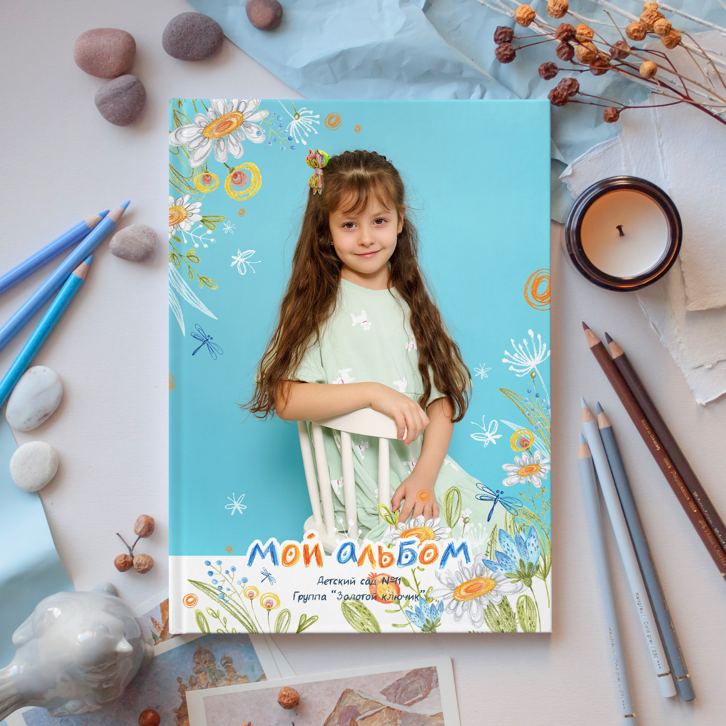 Дизайн «Цветы». Стильные выпускные альбомы и индивидуальные фотосессии в Таганроге