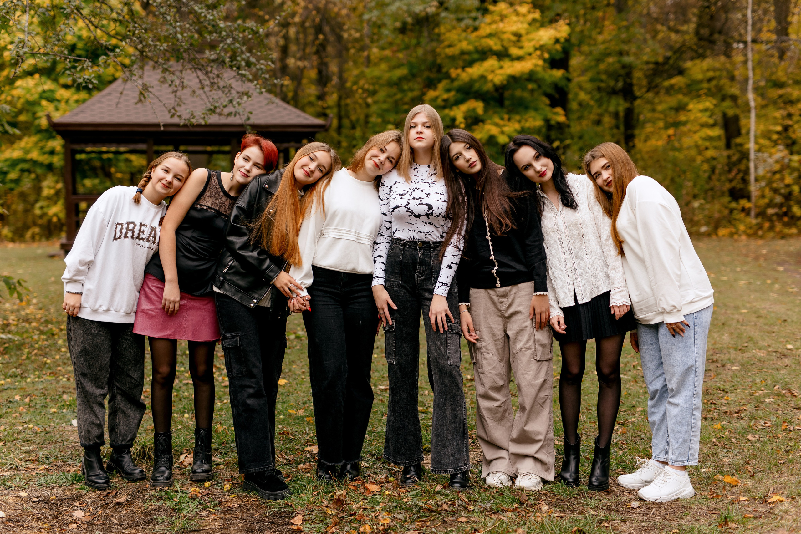 11 класс осенью в роще. Свадебный и семейный фотограф в Туле и области Маша Костина