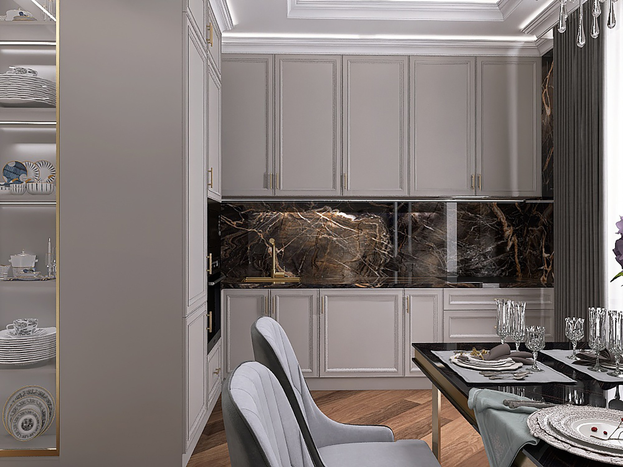 CAPITAL TOWERS. Moscow Interiors