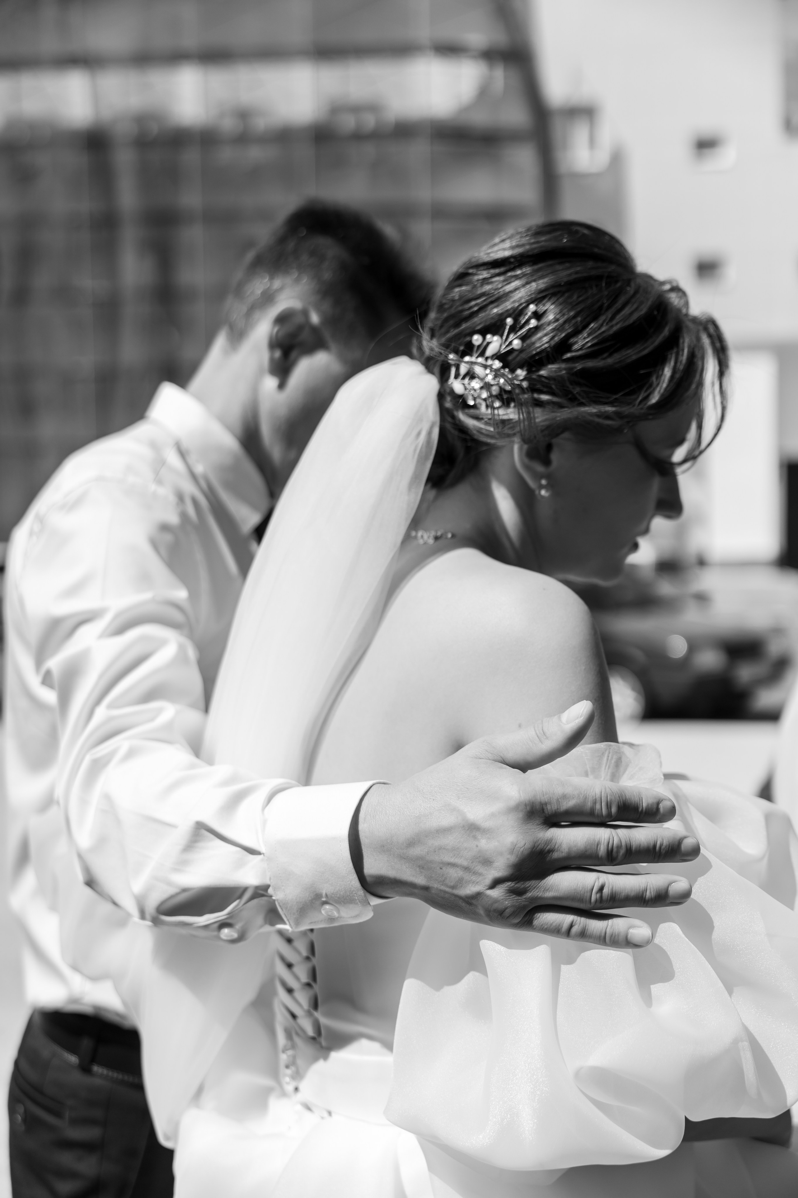 Полина и Дмитрий, загородный клуб «Барин», ЗАГС в г. Пушкино. Свадебный и репортажный фотограф (Москва, Королев и другие)