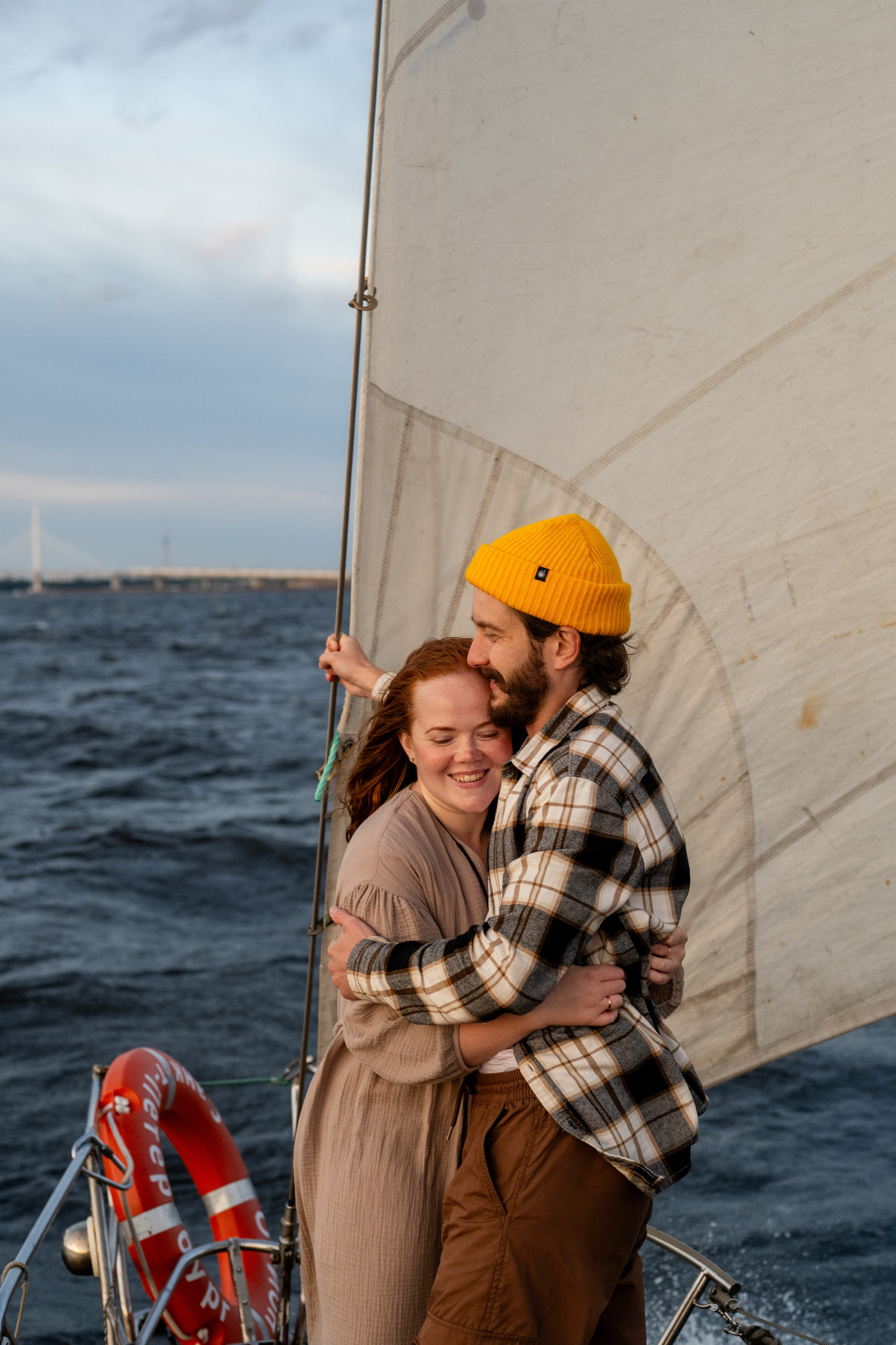 Даниил и Виктория. Яхта. Свадебный и семейный фотограф в СПб Валерия Фомичева